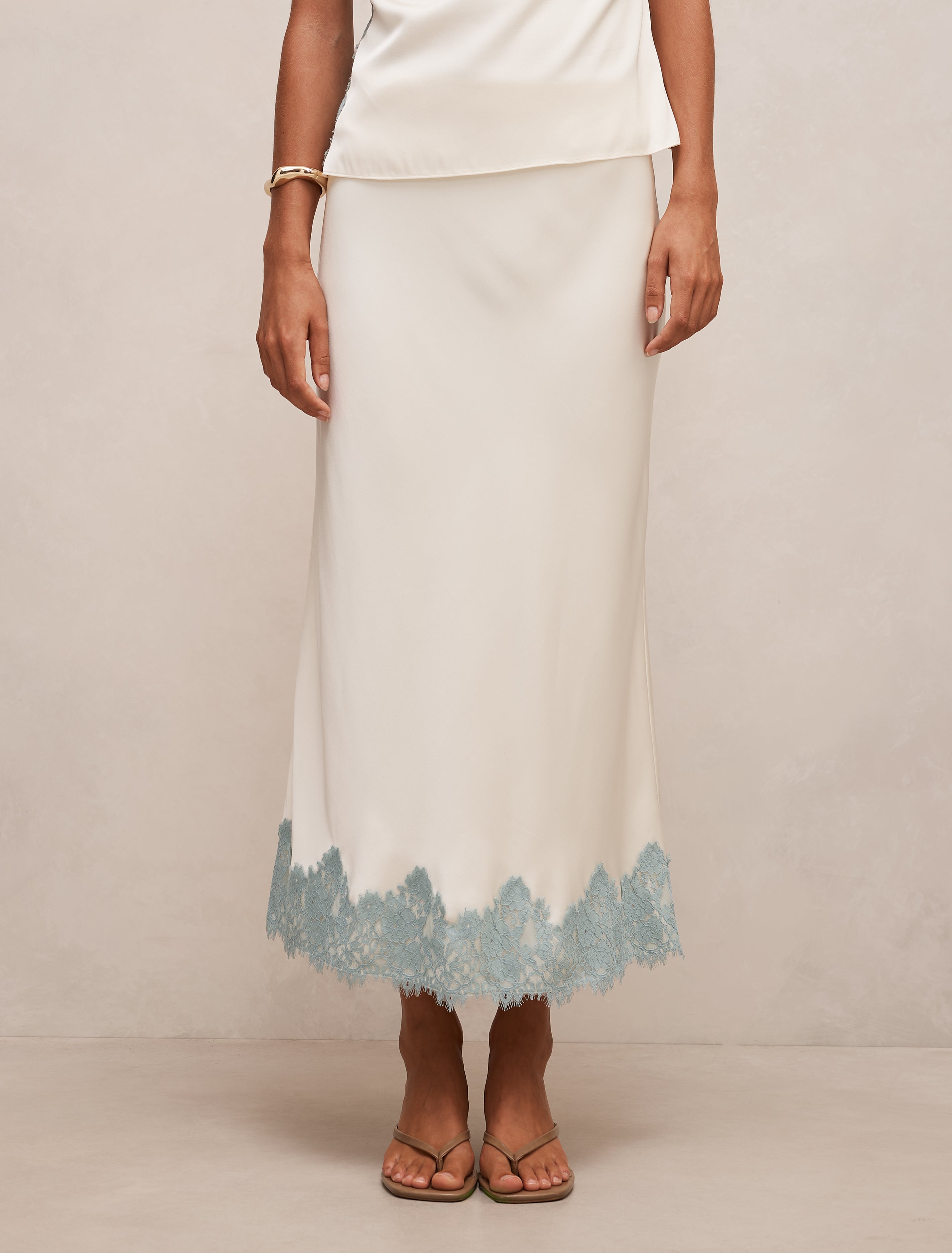 Adele Lace Trim Nude – Ever New USA