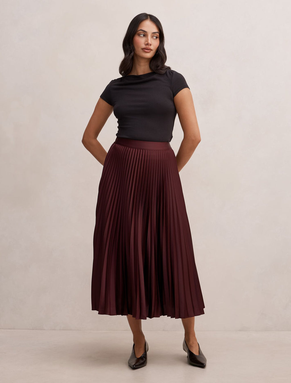 Ester Satin Skirt