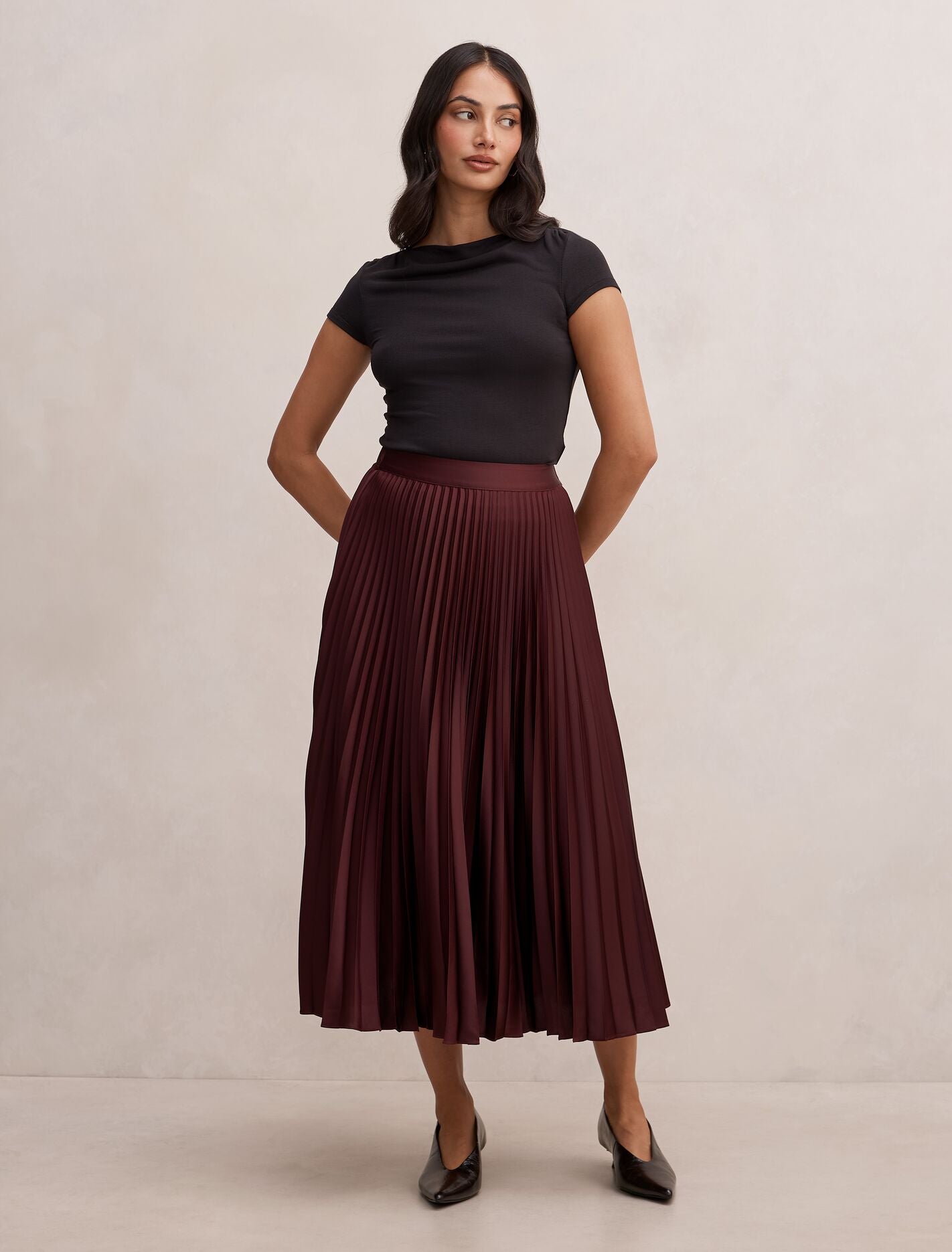 Ester Satin Skirt