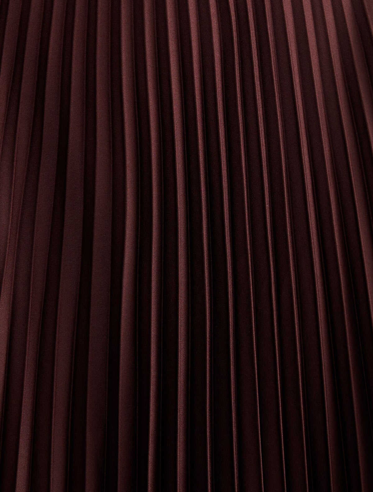 Ester Satin Pleated Skirt