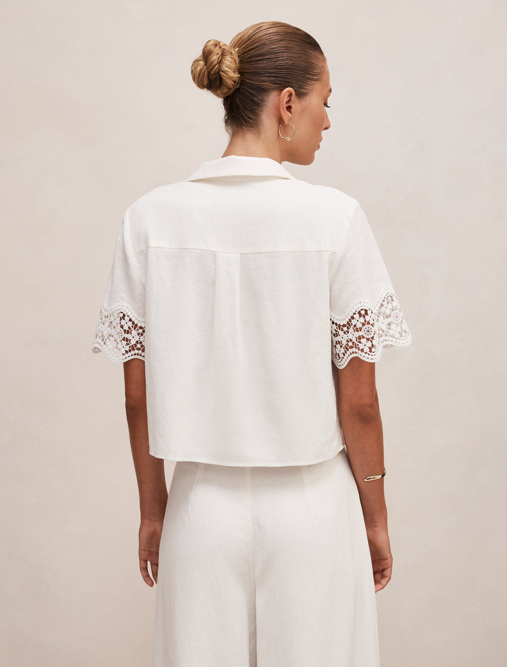 Skye Lace Trim Shirt