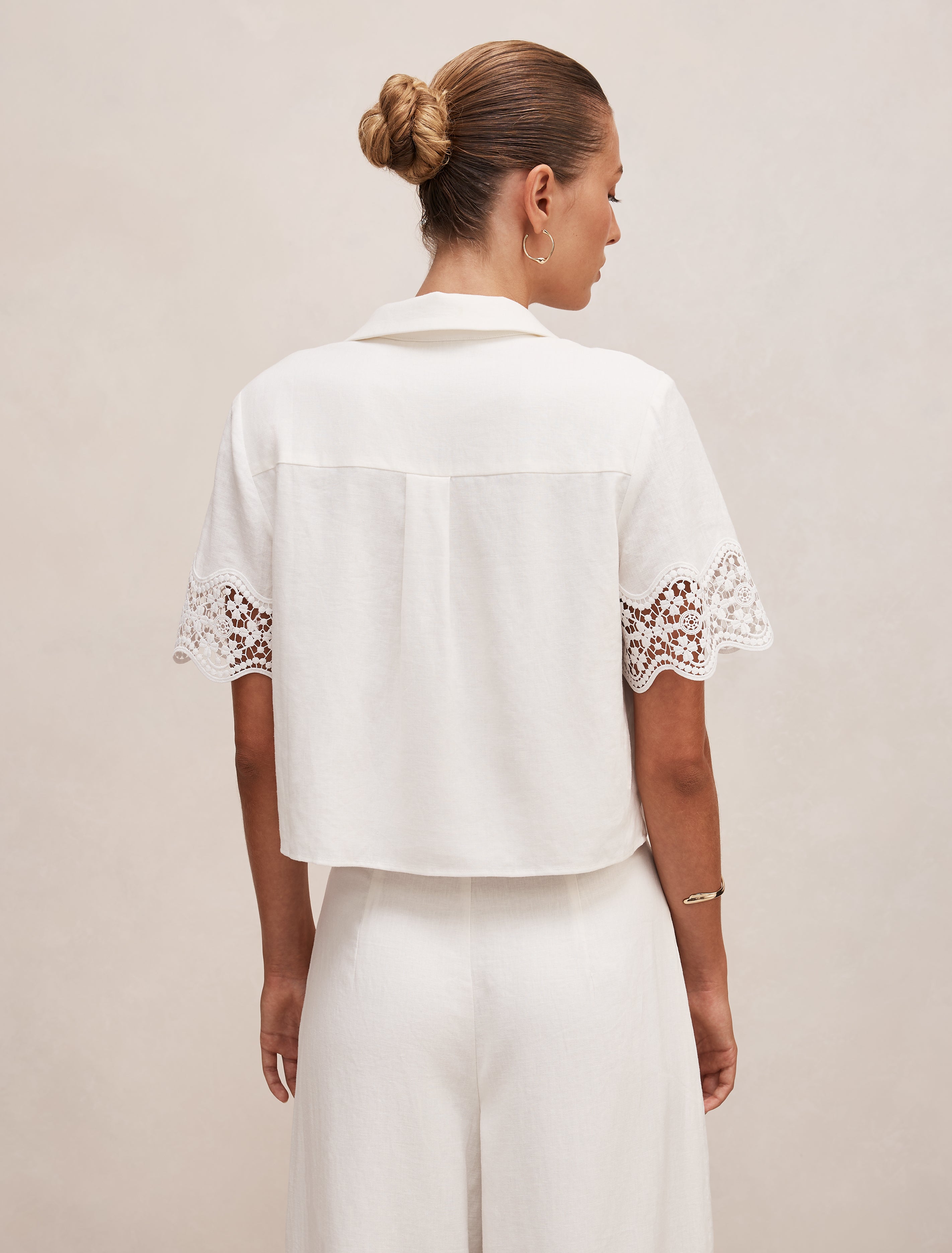 Skye Lace Trim Shirt