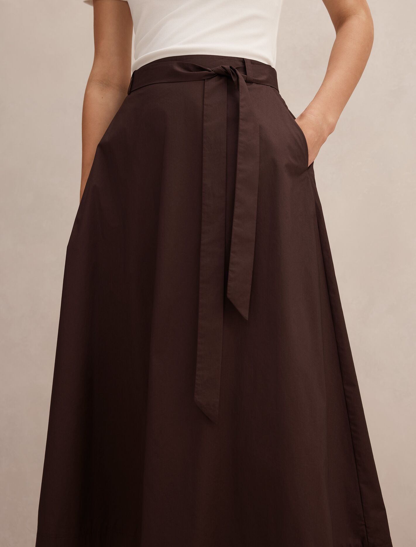 Madeline Belted Skirt