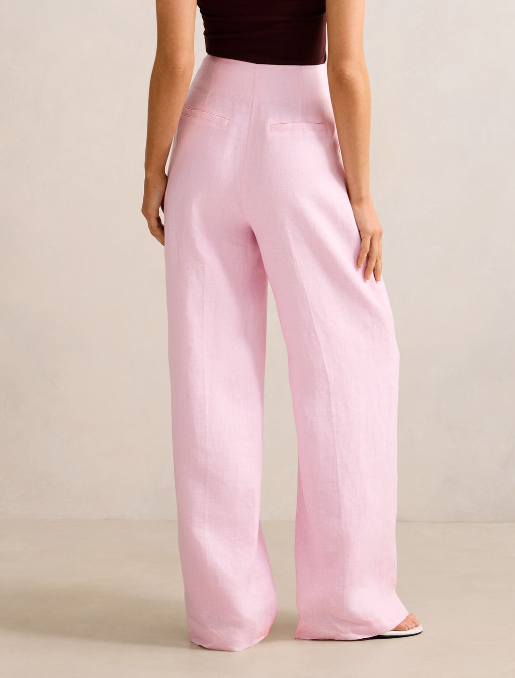 Posey Linen Wide Leg Pant