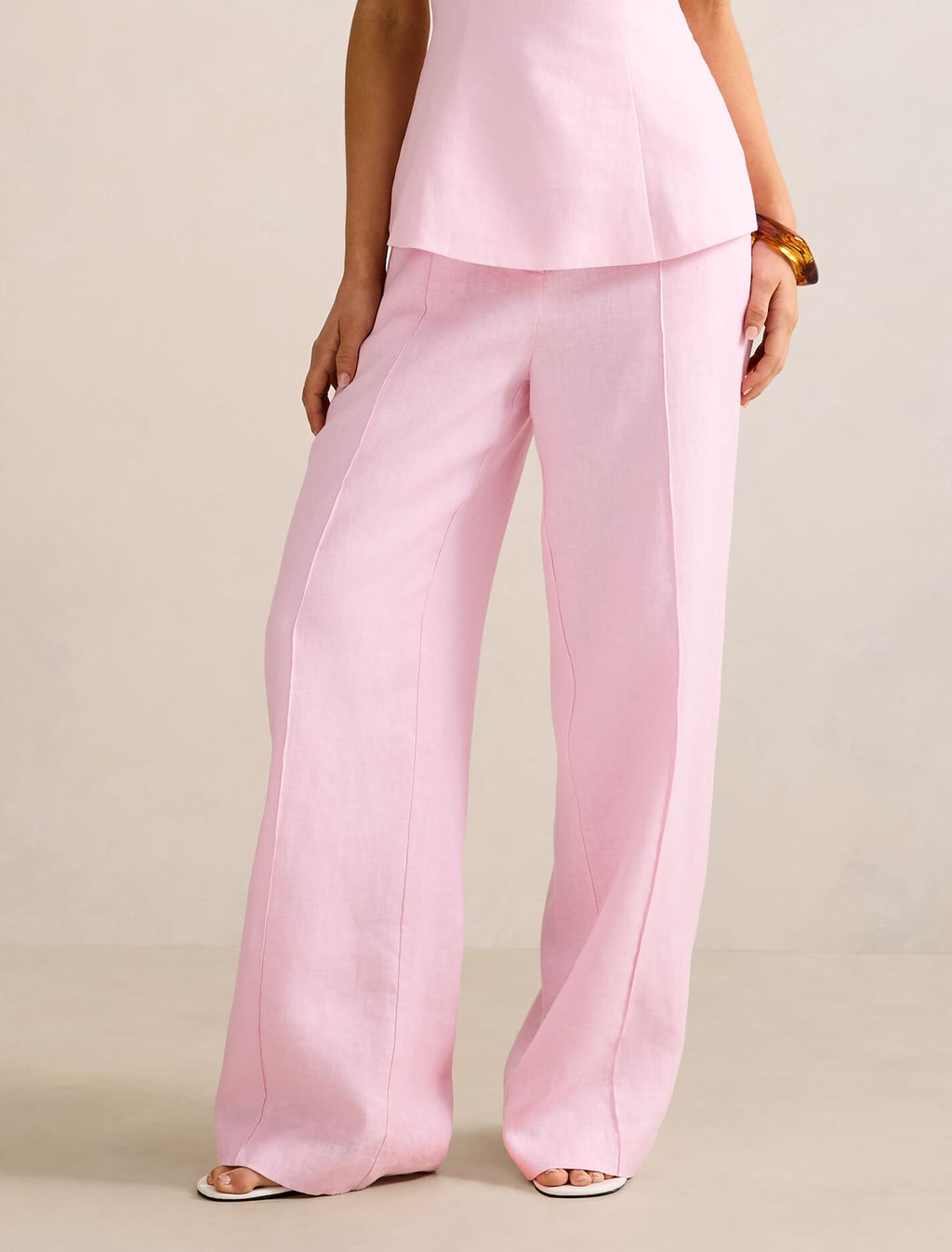 Posey Linen Wide Leg Pant