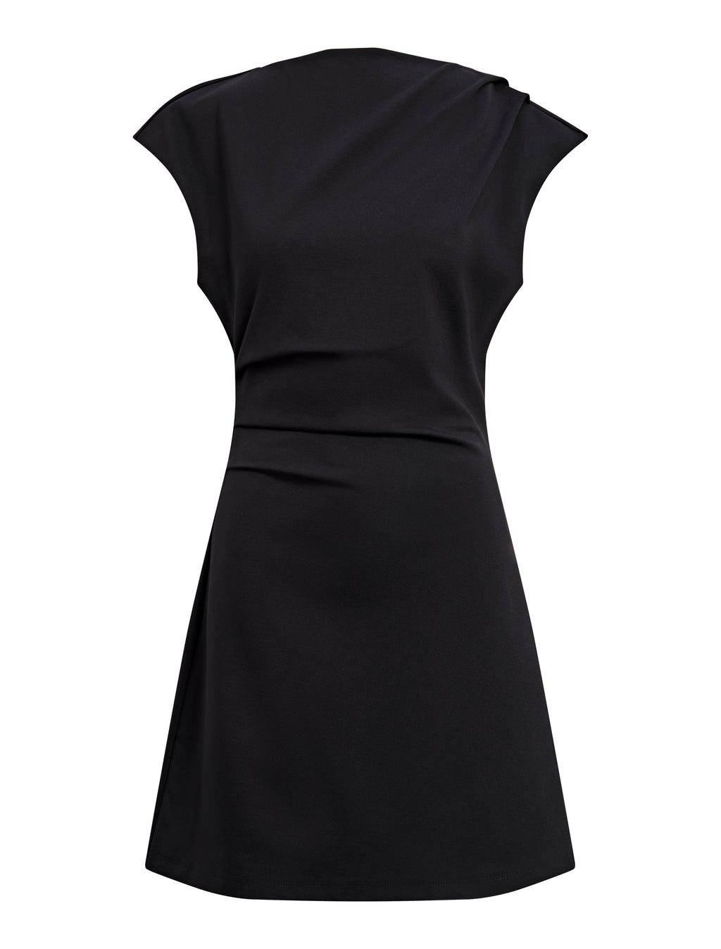 Carly Sleeveless Tuck Mini Dress