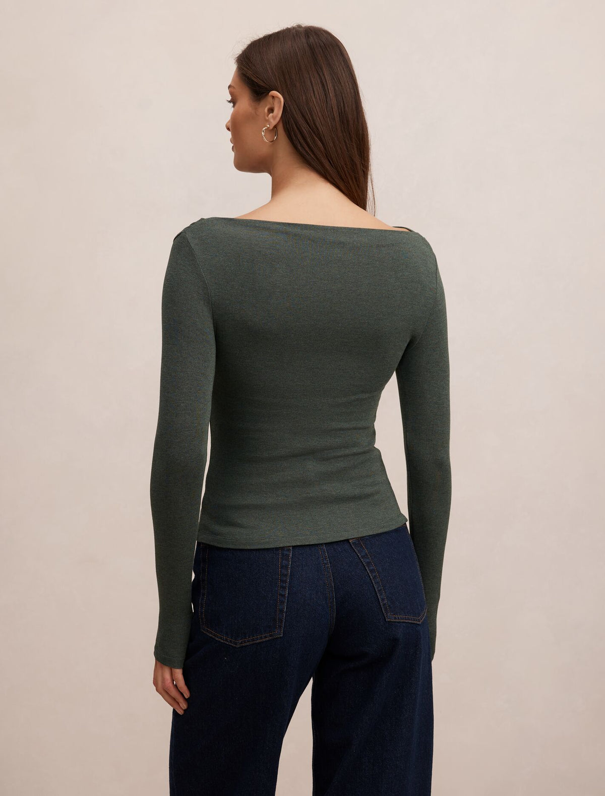 Jasmine Straight Neck Top