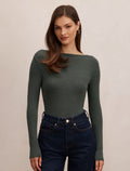 Jasmine Straight Neck Top