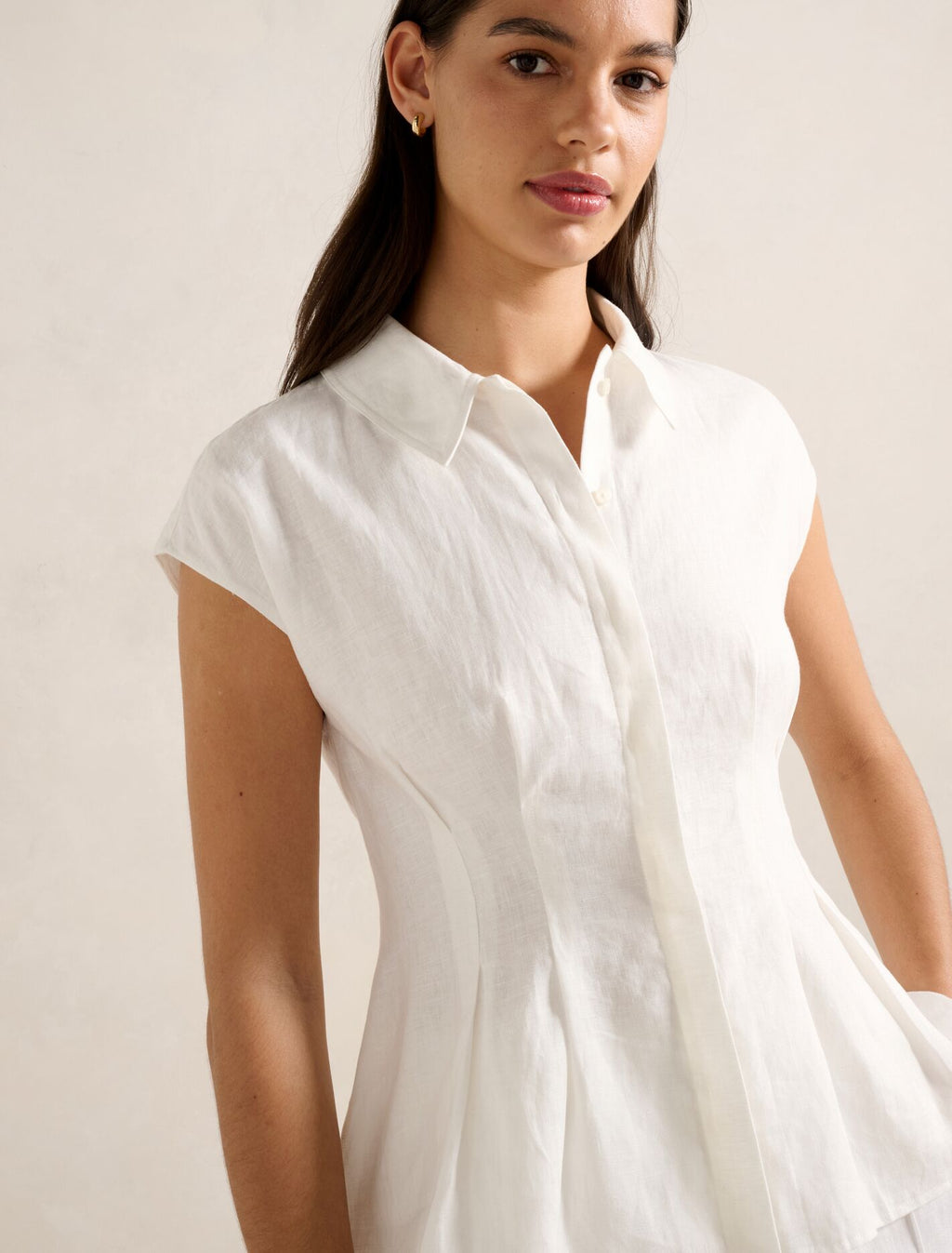Carina Pleated Shirt