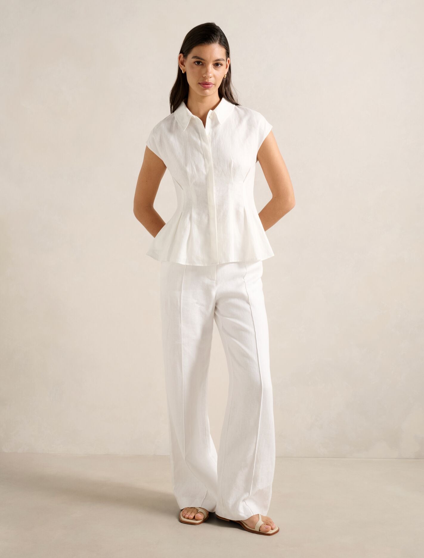 Carina Pleated Shirt