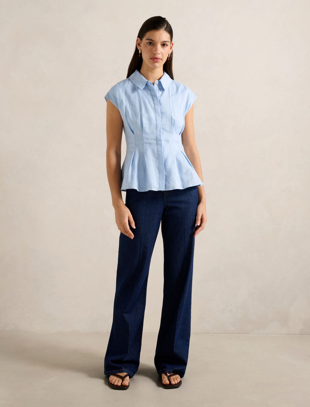 Carina Pleated Shirt