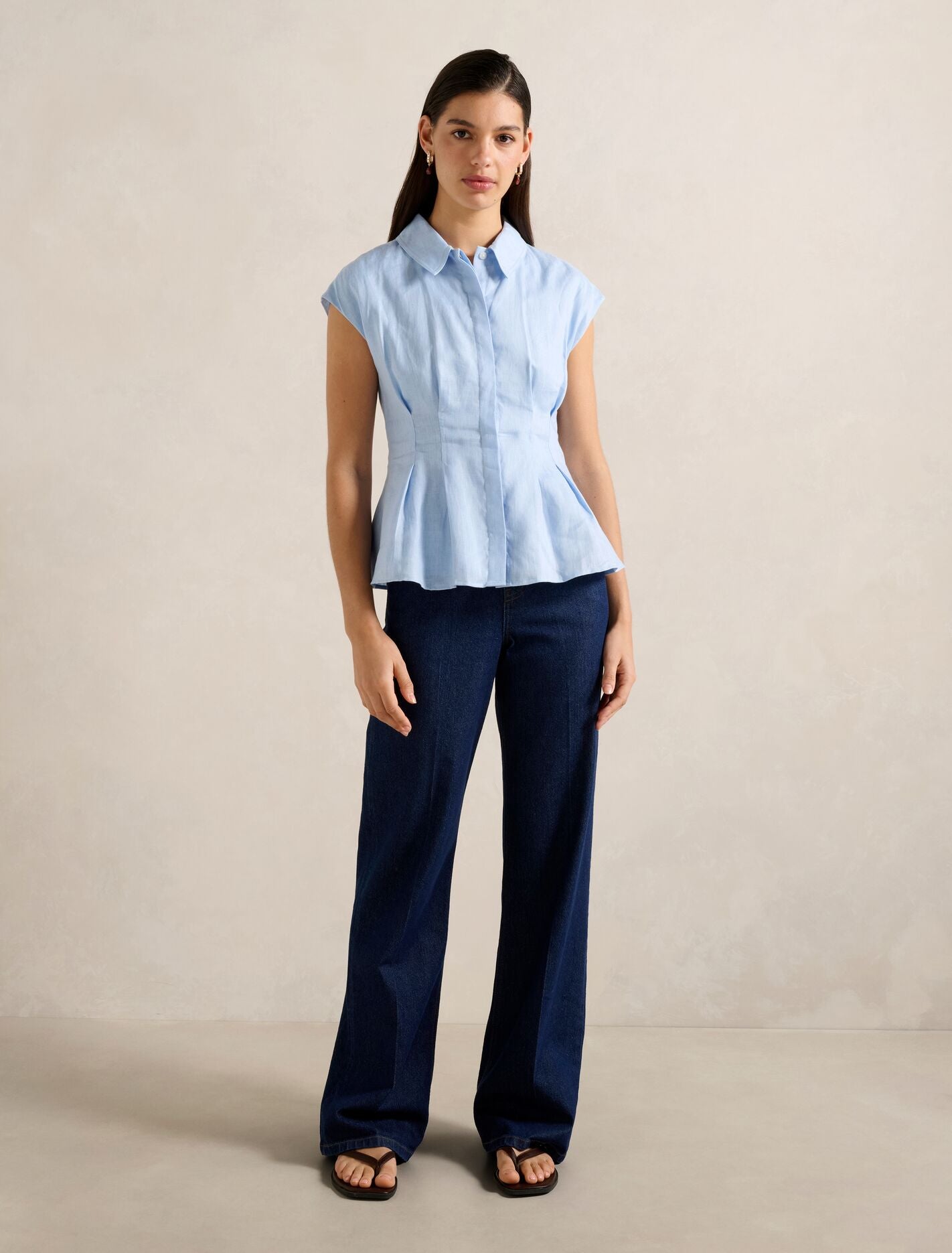 Carina Pleated Shirt