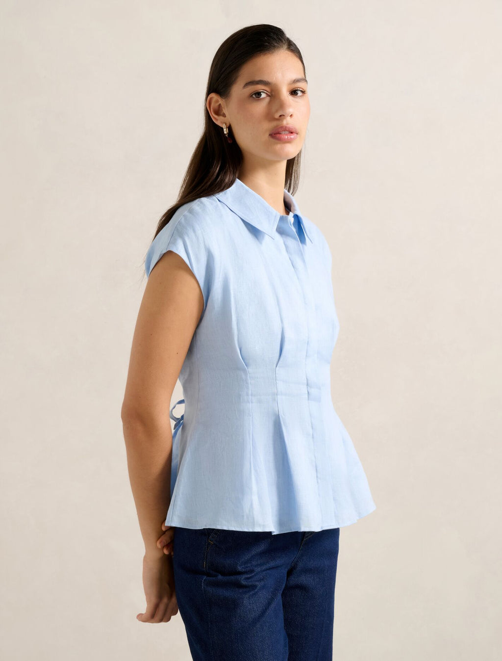 Carina Pleated Shirt