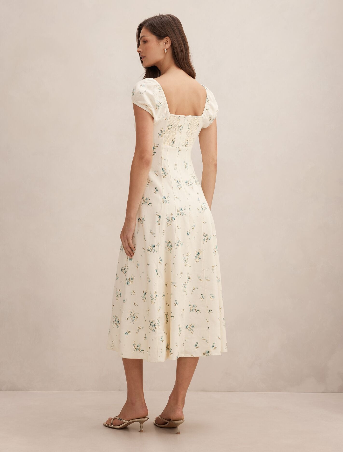 Sallie Tie Front Midi