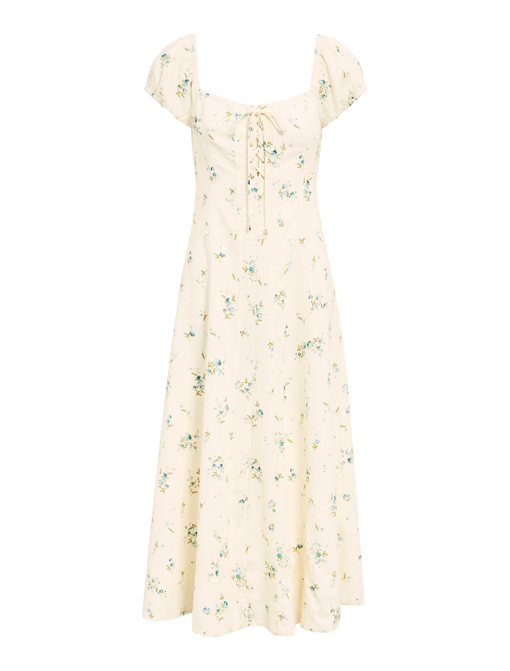 Sallie Tie Front Midi