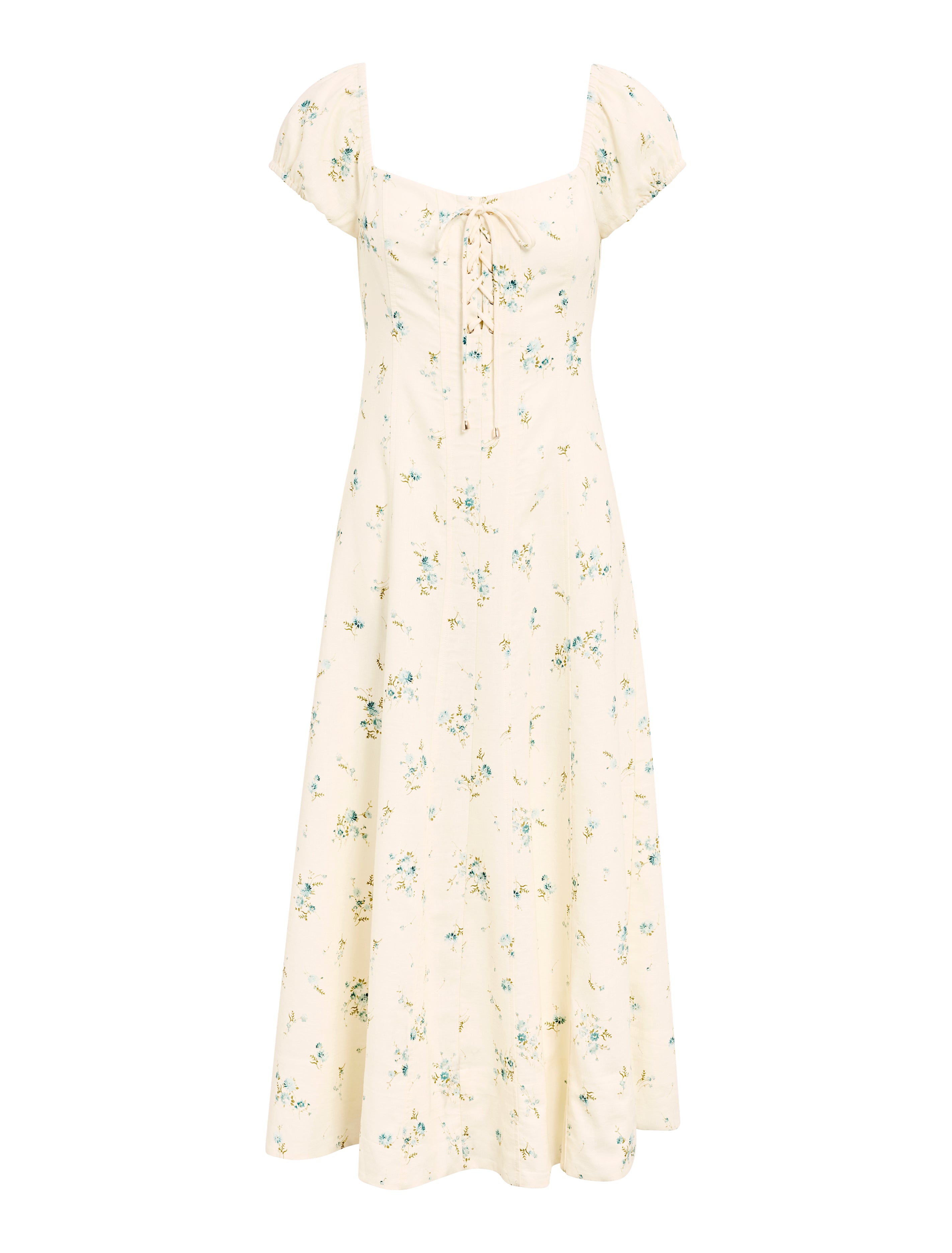Sallie Tie Front Midi