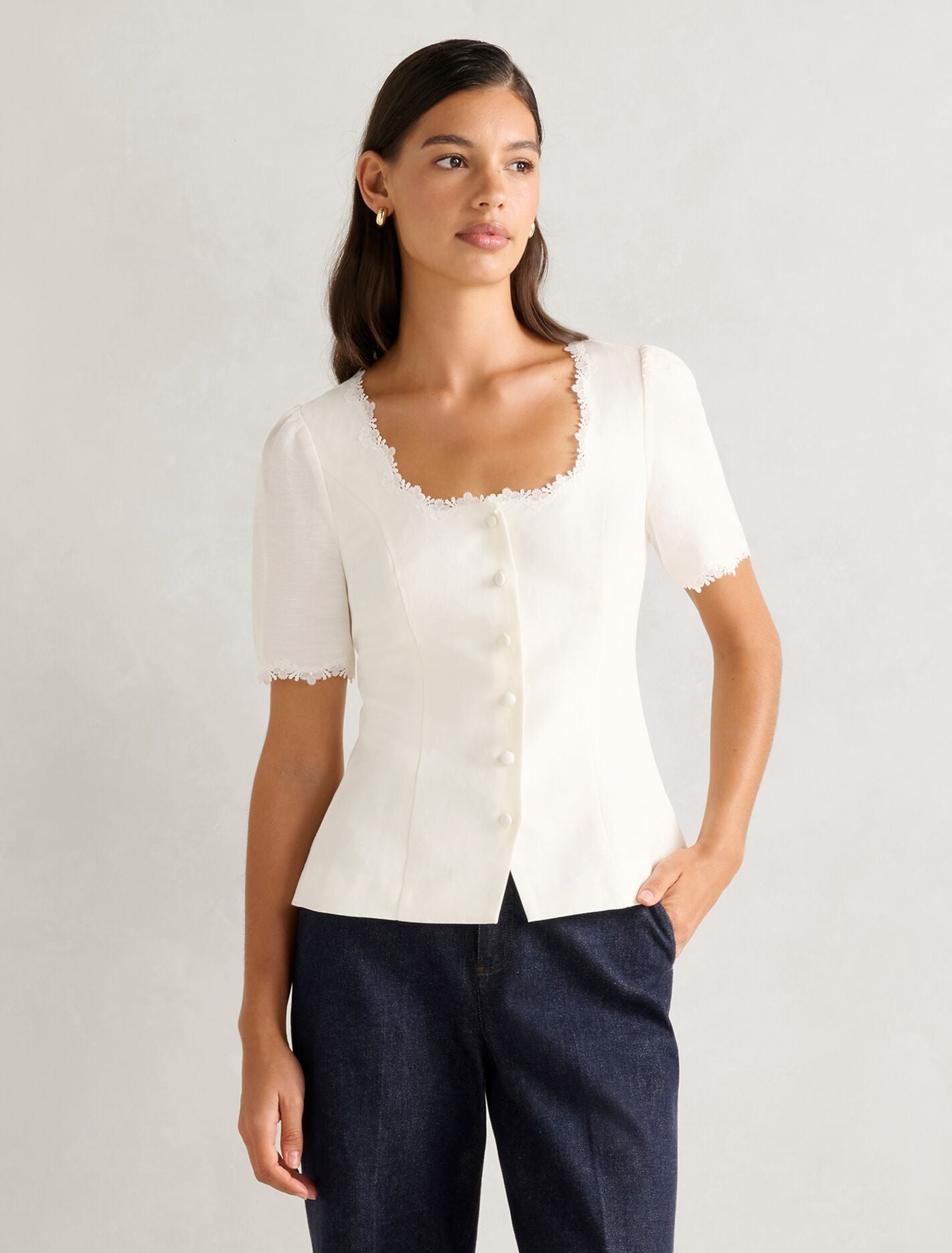 Thea Tailored Top