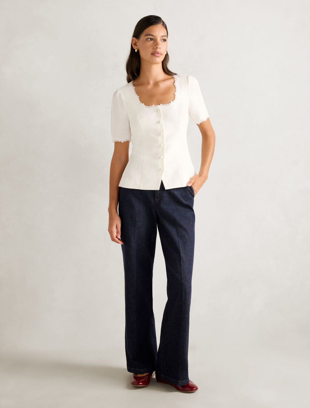 Thea Tailored Top