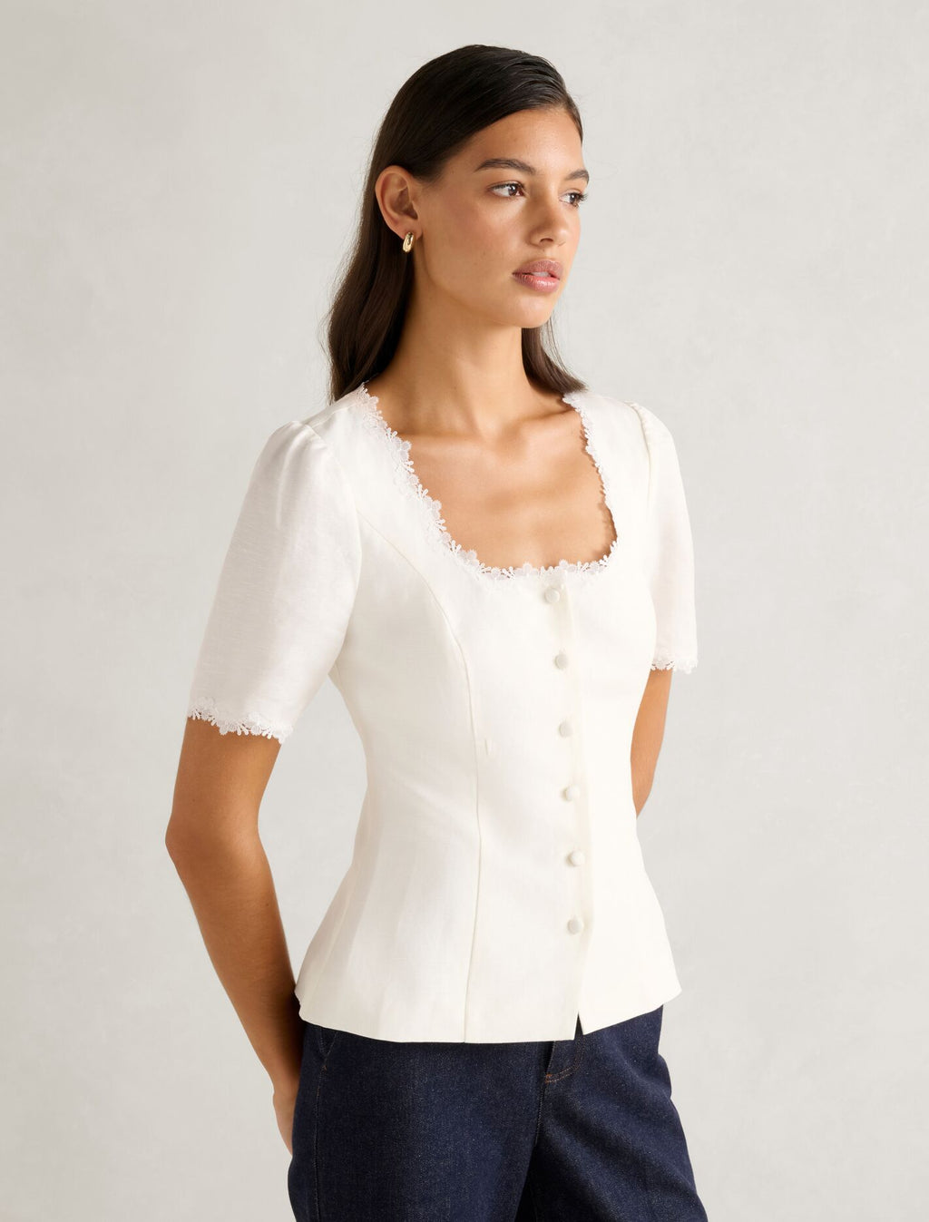 Thea Tailored Top