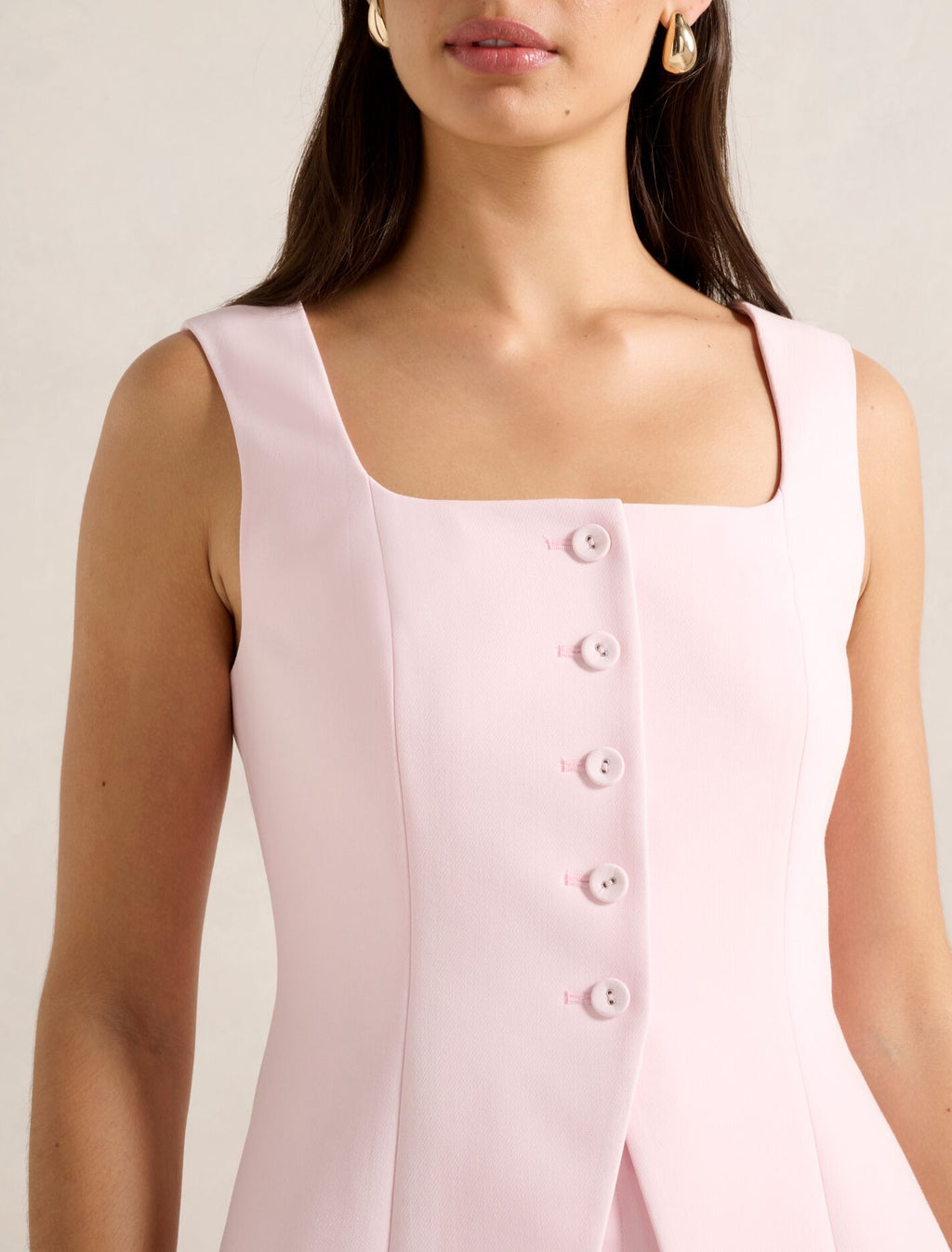 Haisley Square Neck Waistcoat
