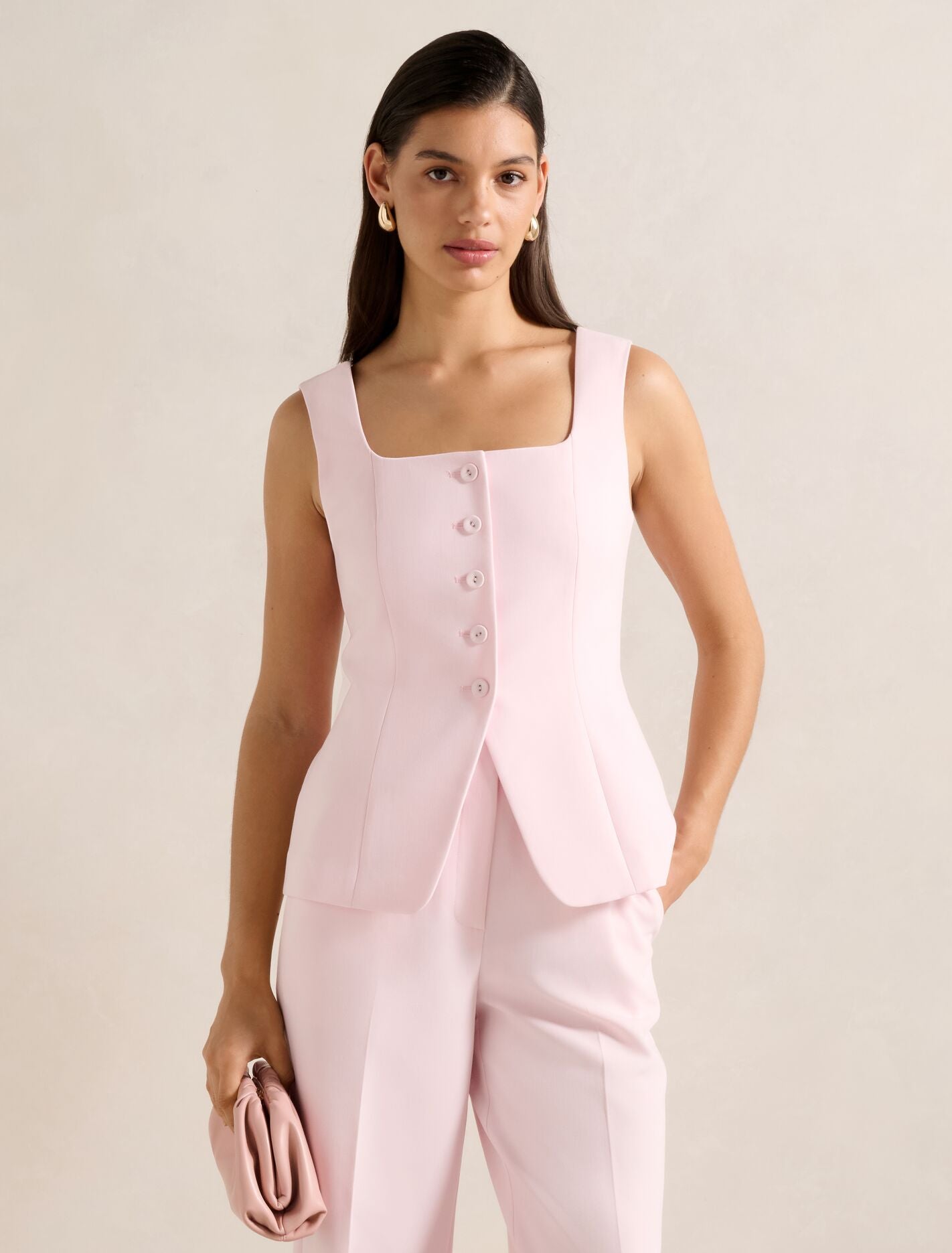 Haisley Square Neck Waistcoat