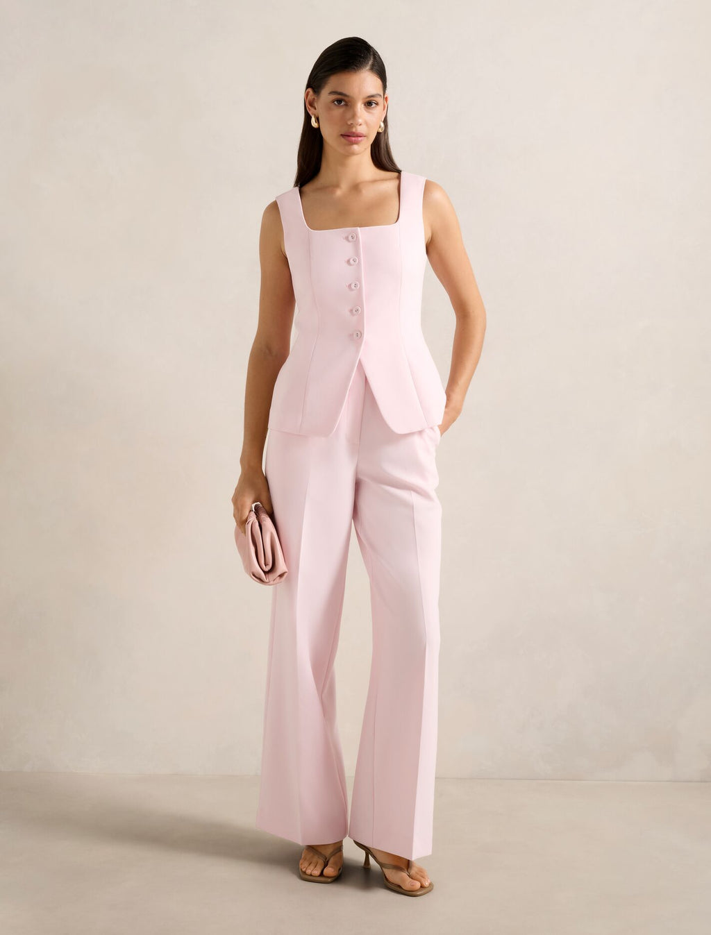 Haisley Square Neck Waistcoat