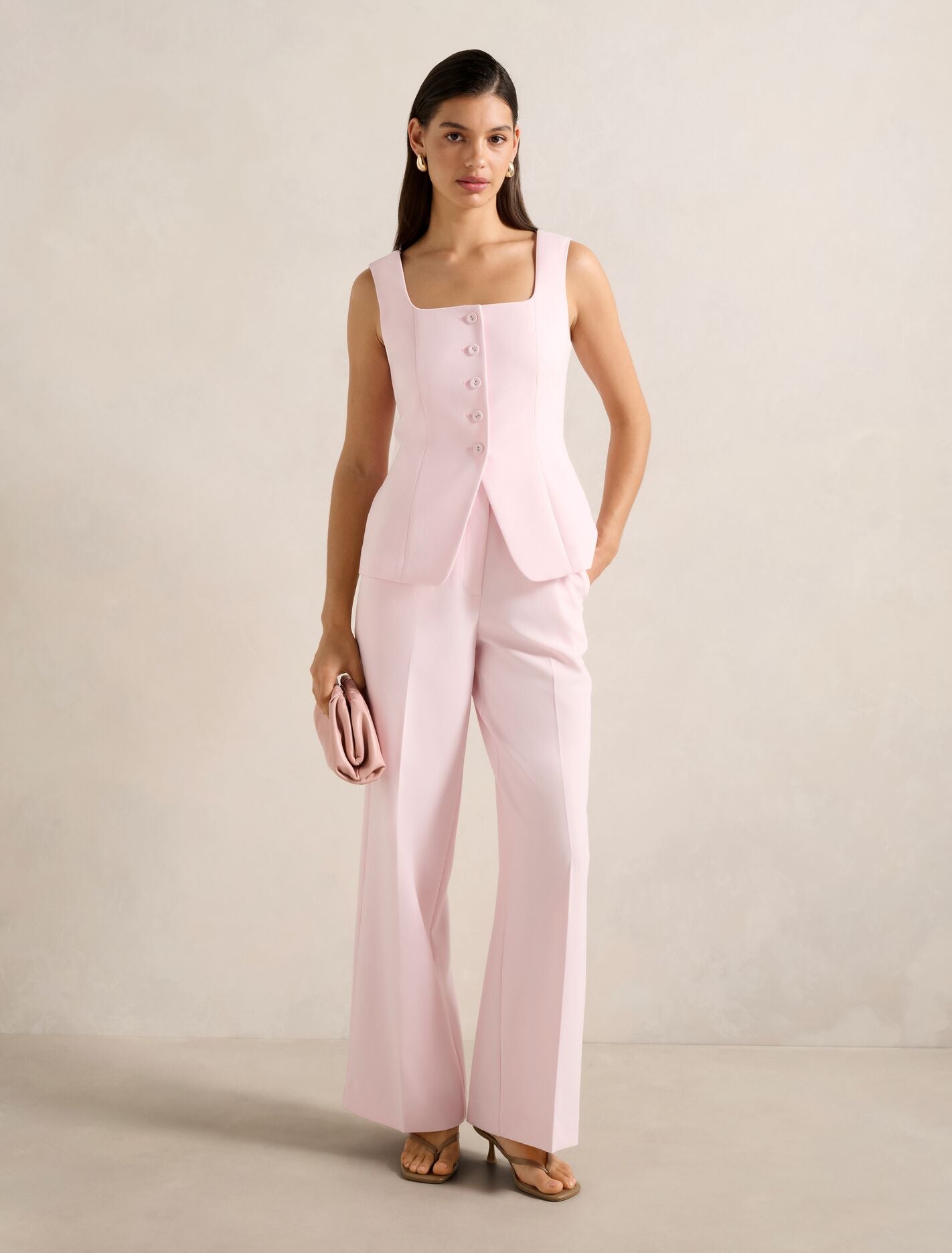 Haisley Square Neck Waistcoat