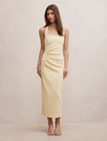 Georgie Halter Ruched Bodycon