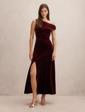 Winslet Off Shoulder Velvet Gown