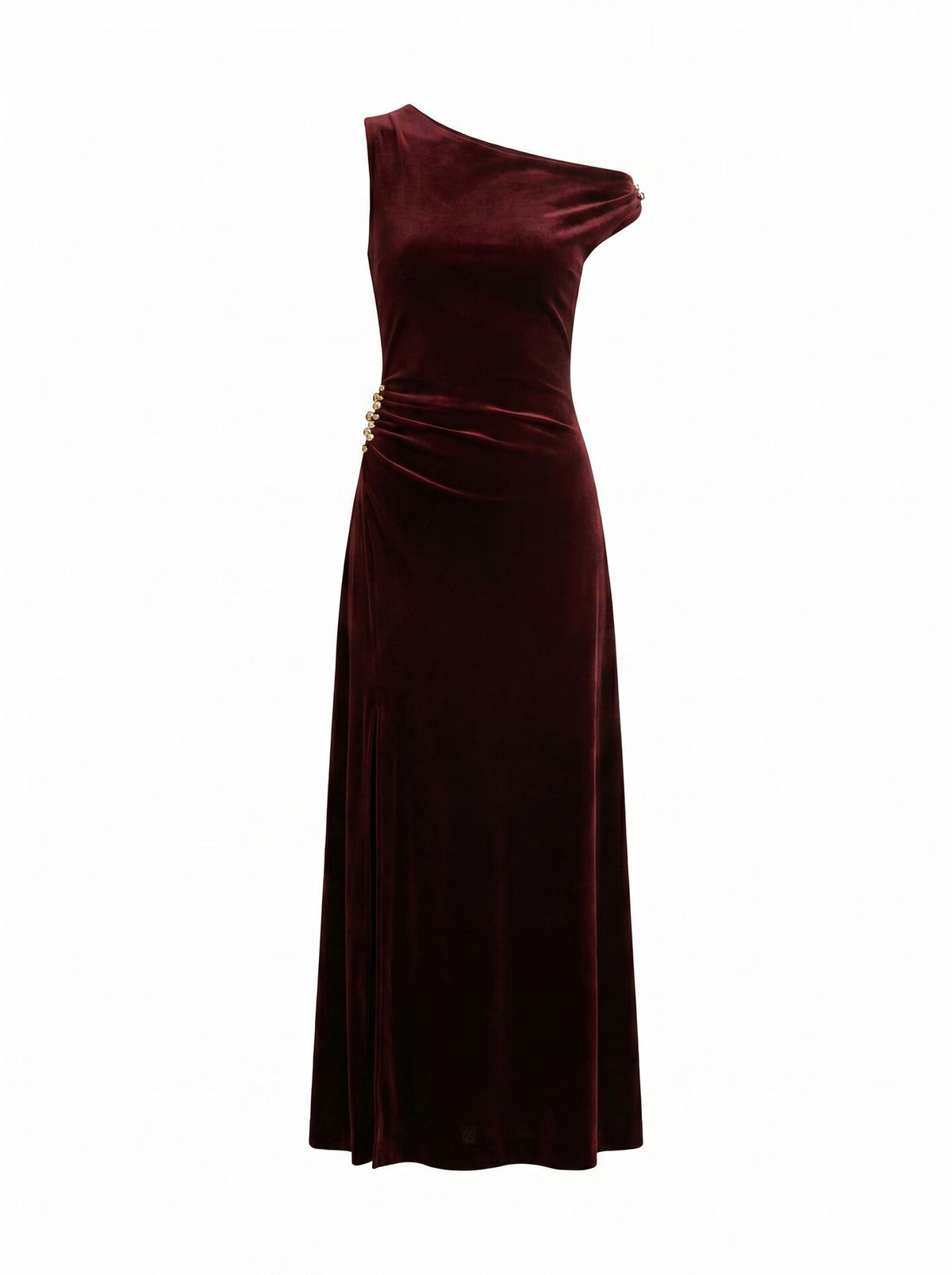 Winslet Off Shoulder Velvet Gown