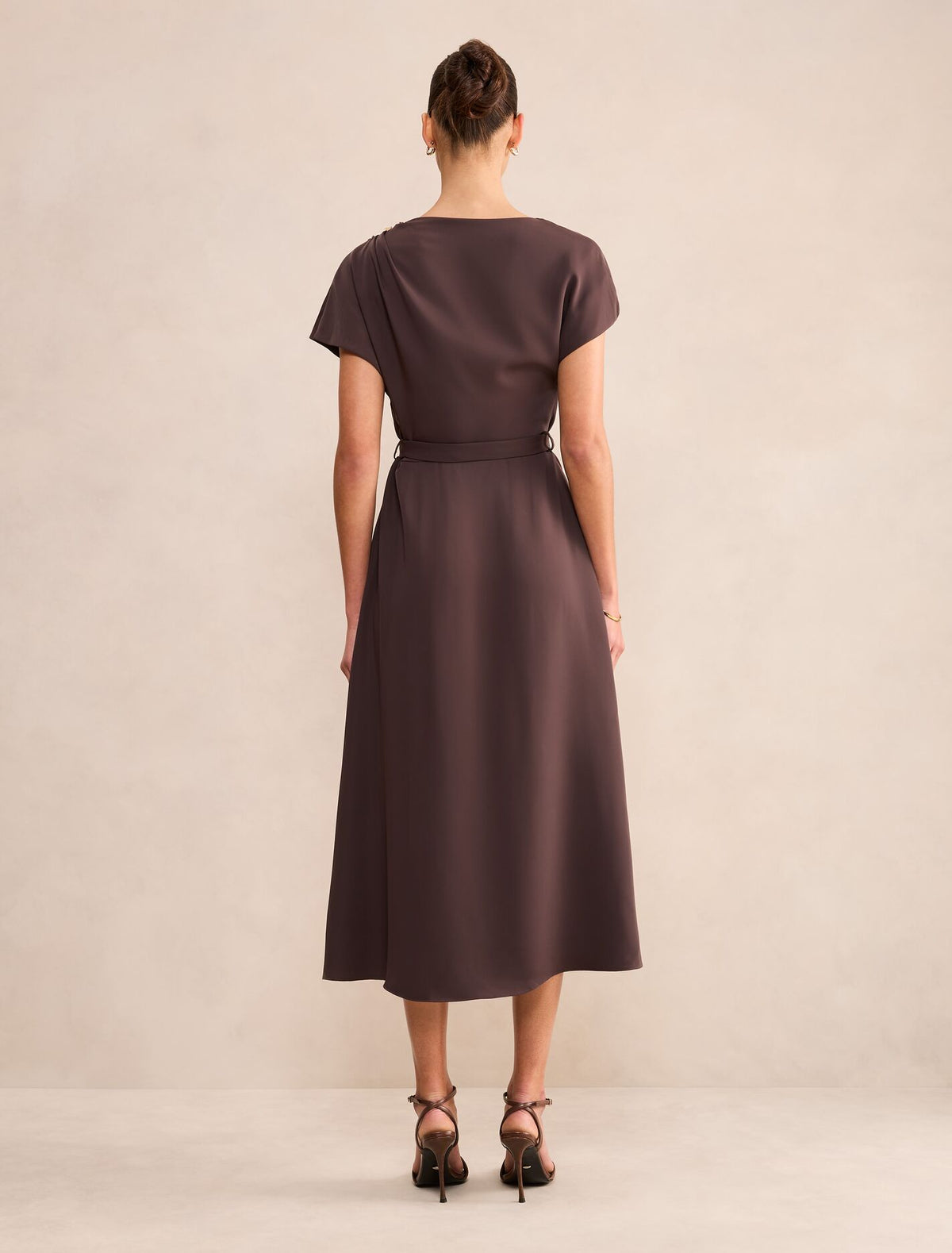 Kylee Button Neck Dress