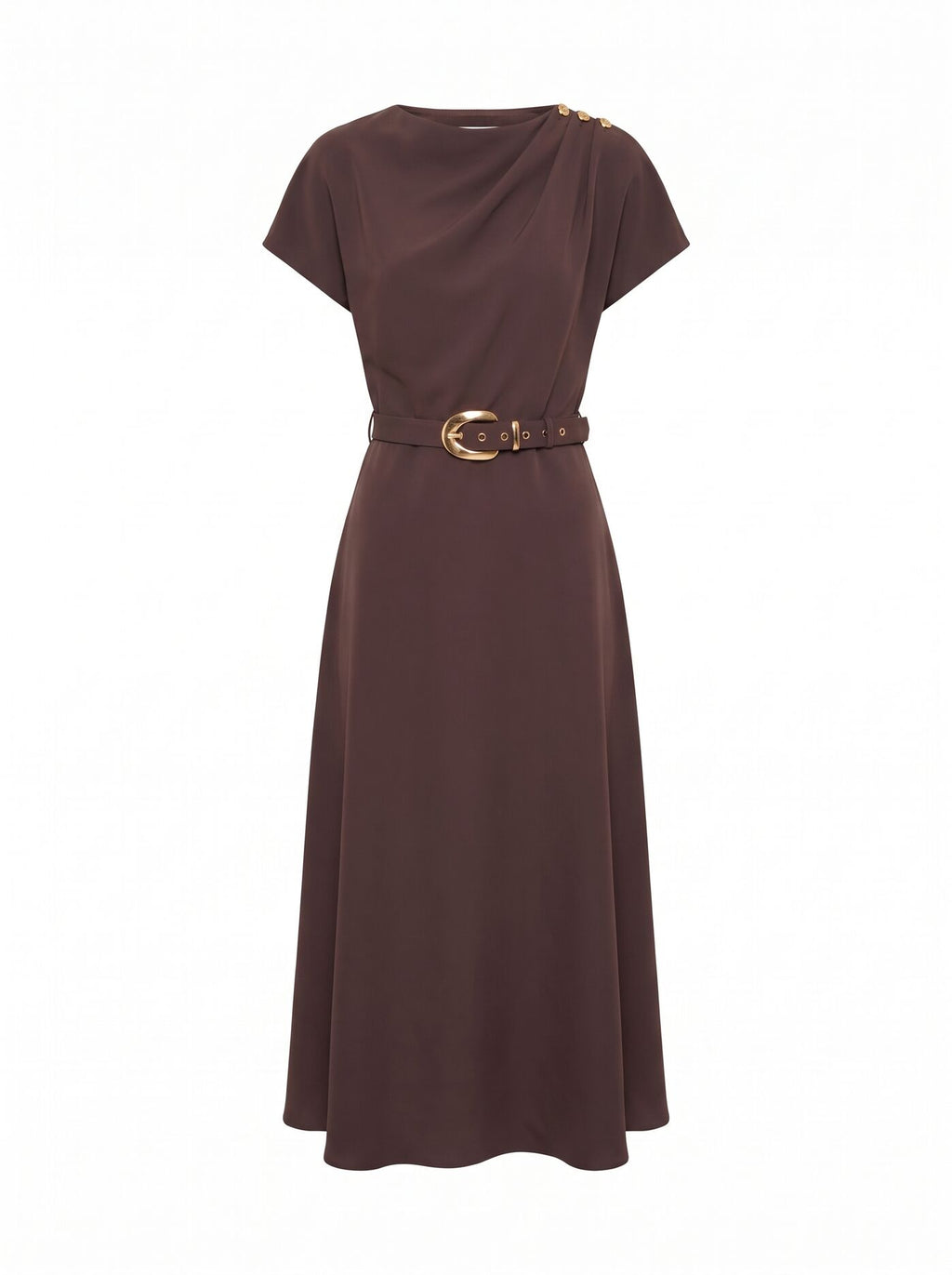 Kylee Button Neck Dress