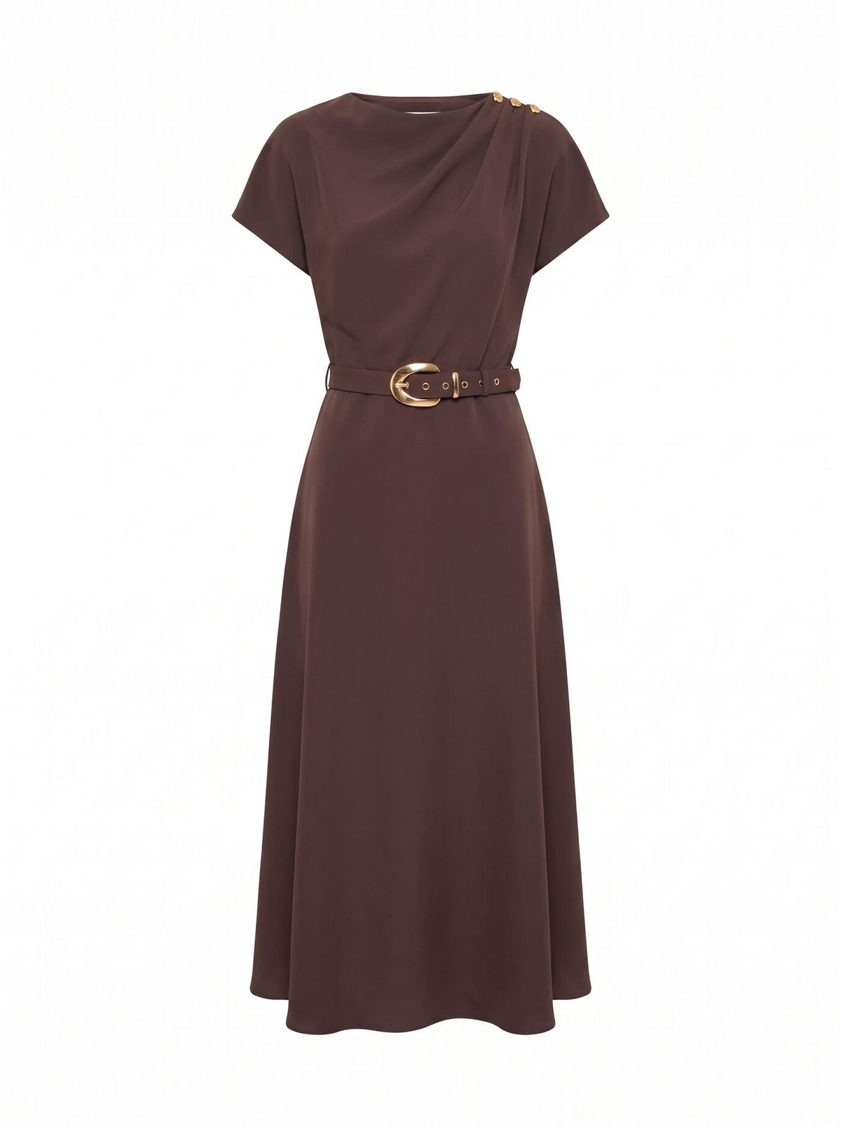 Kylee Button Neck Dress