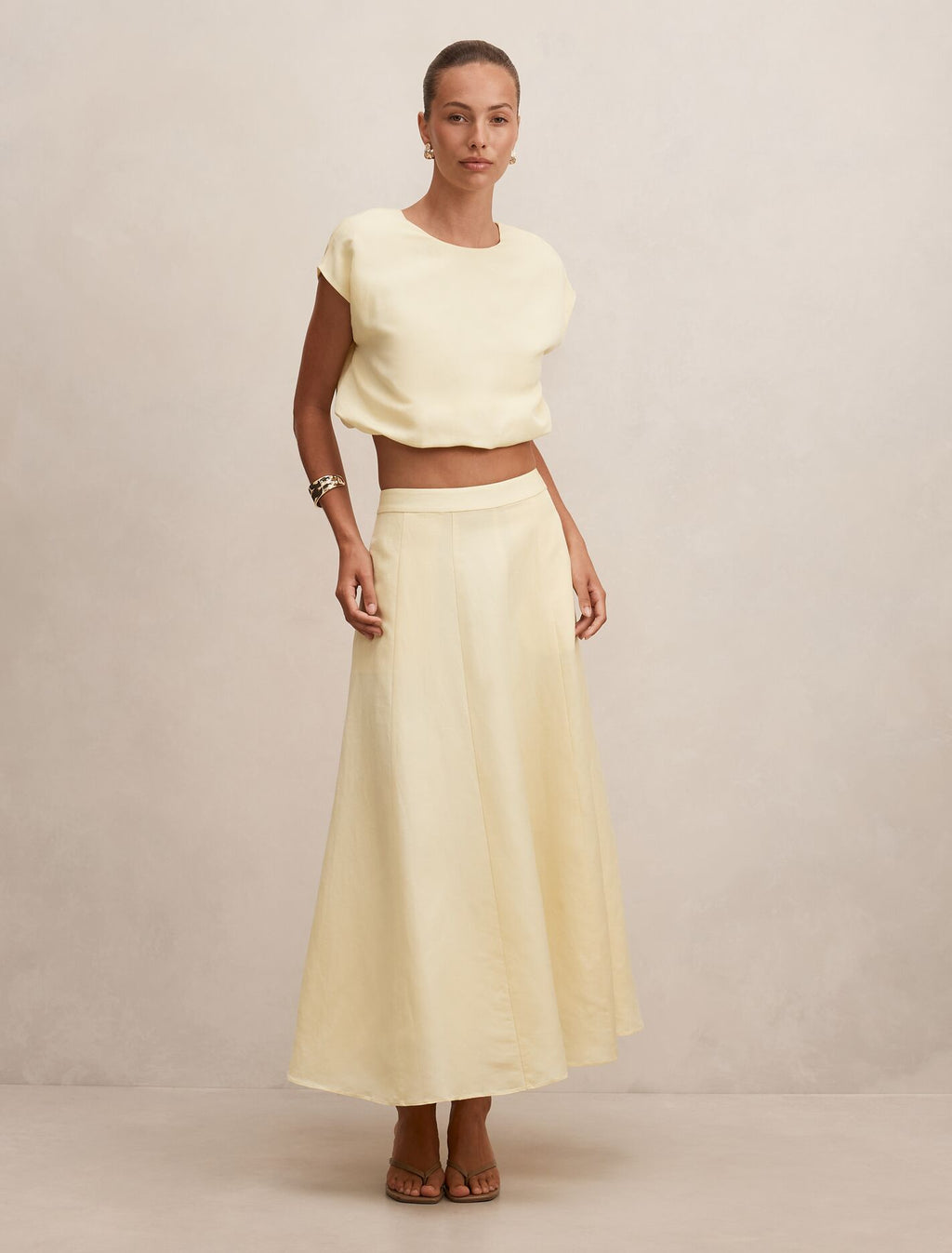 Georgina Bubble Hem Top