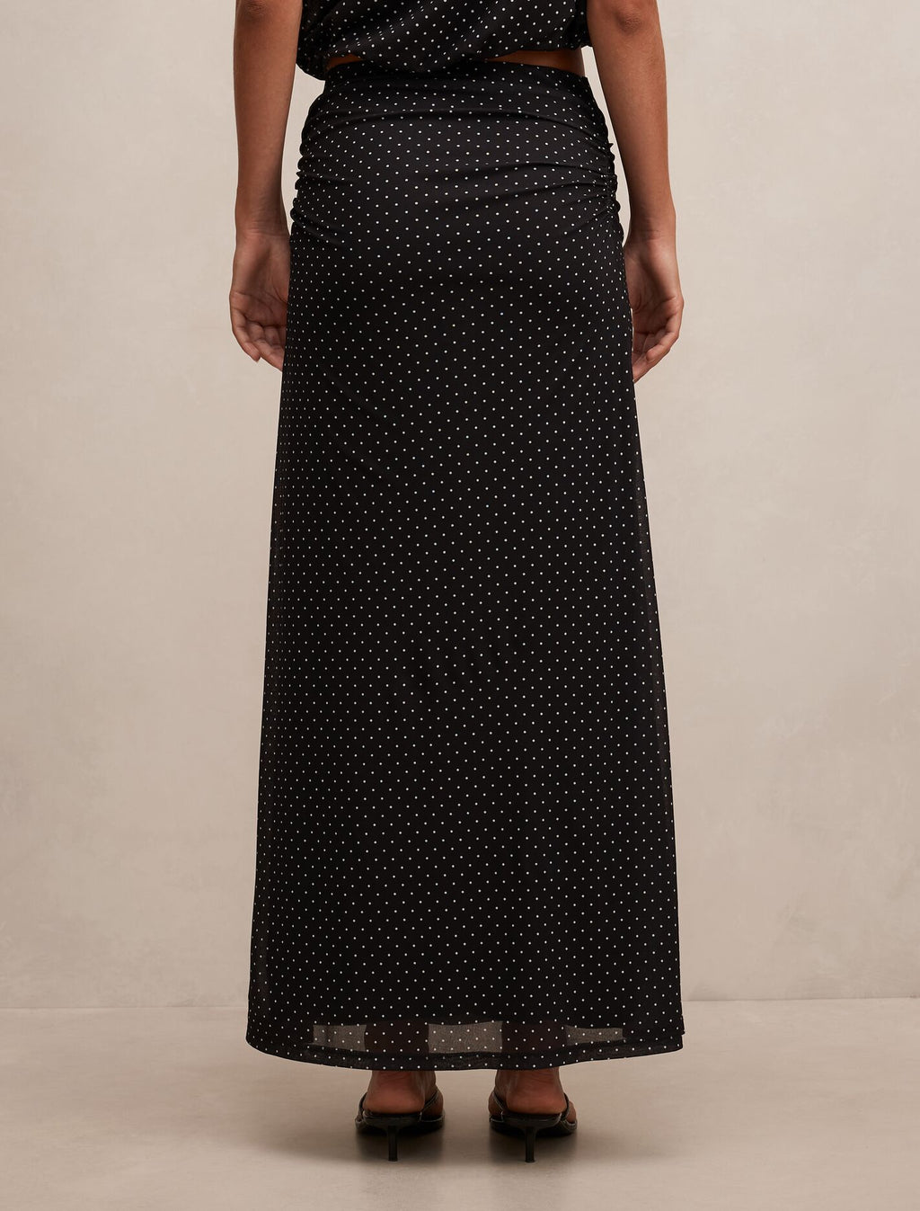Mimi Flute Maxi Skirt