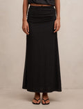 Mimi Flute Maxi Skirt