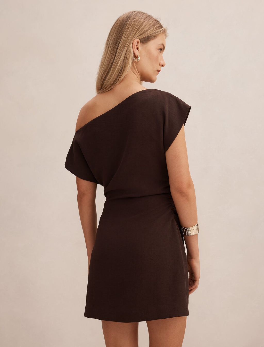 Danielle Asymmetrical Mini Dress