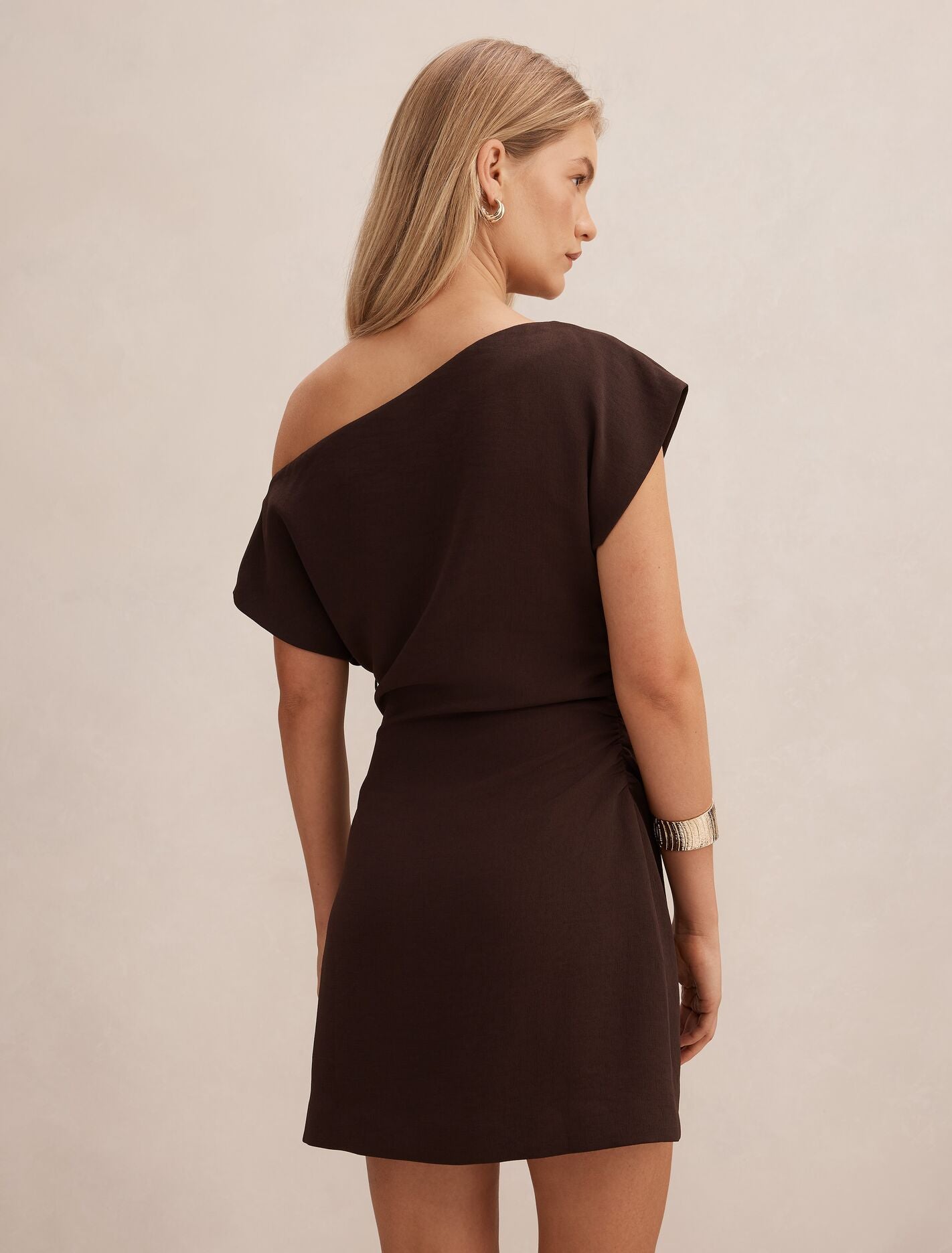 Danielle Asymmetrical Mini Dress