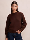 Ellie Cuff Detail Sweater