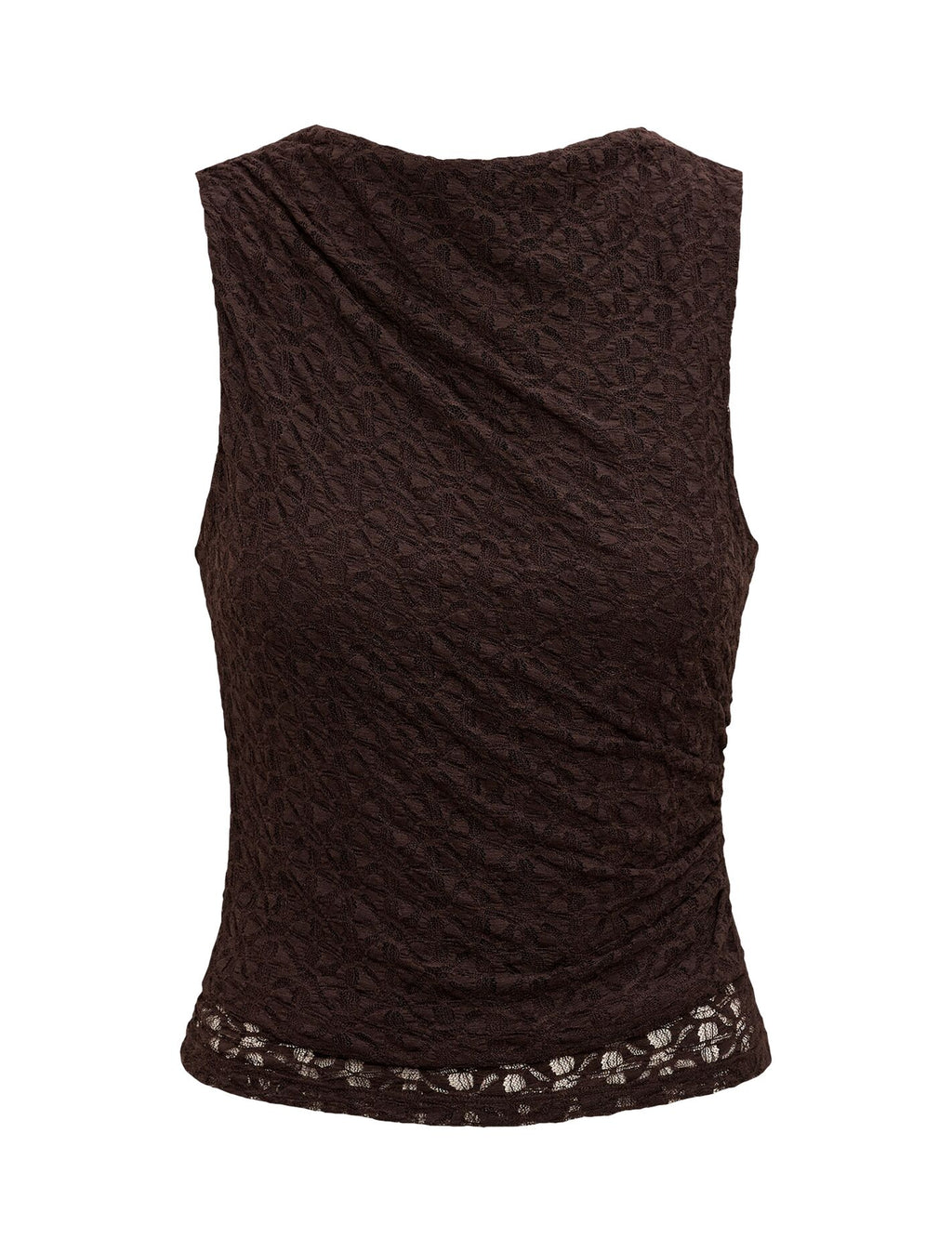 Tahlia Textured Lace Tank Top