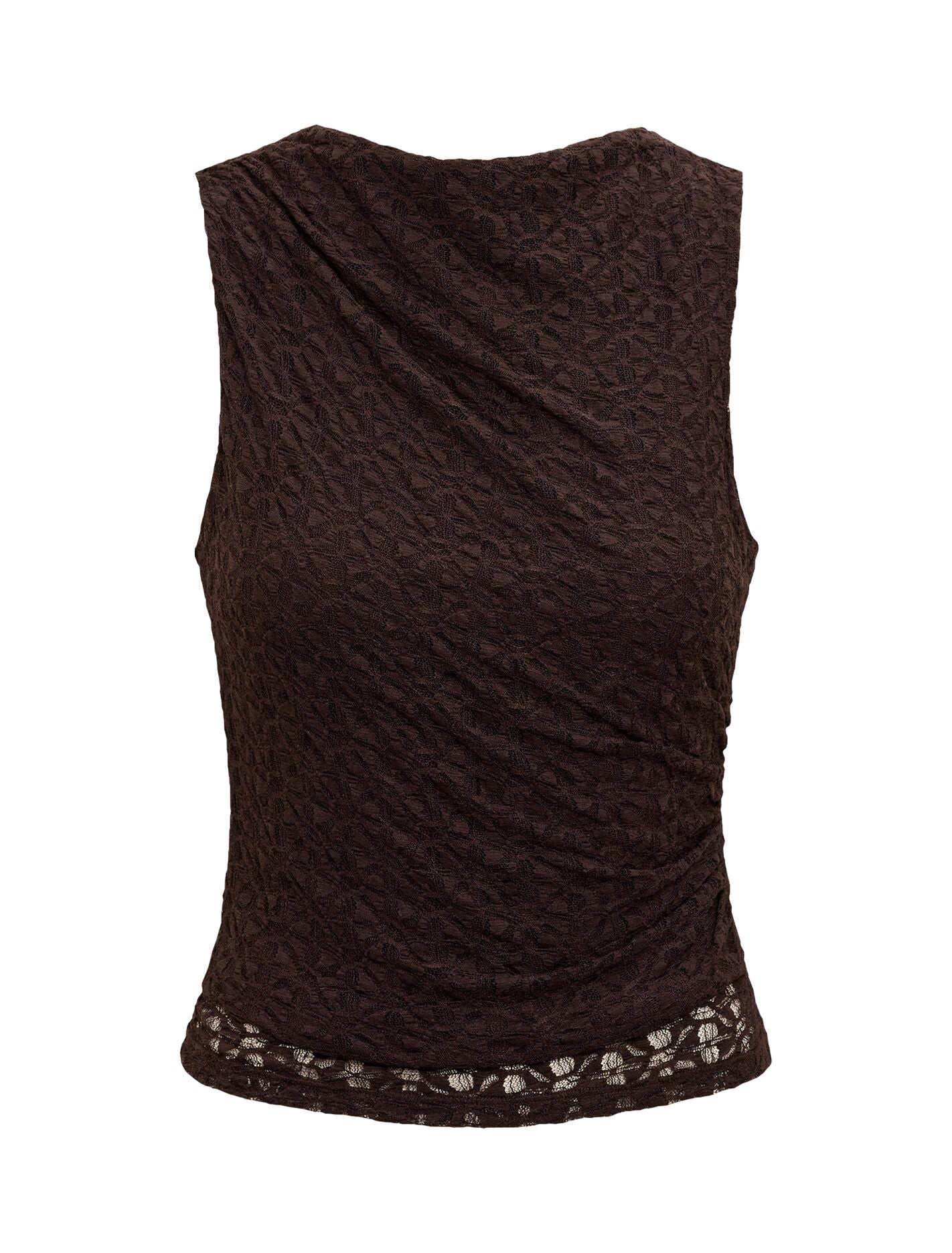Tahlia Textured Lace Tank Top