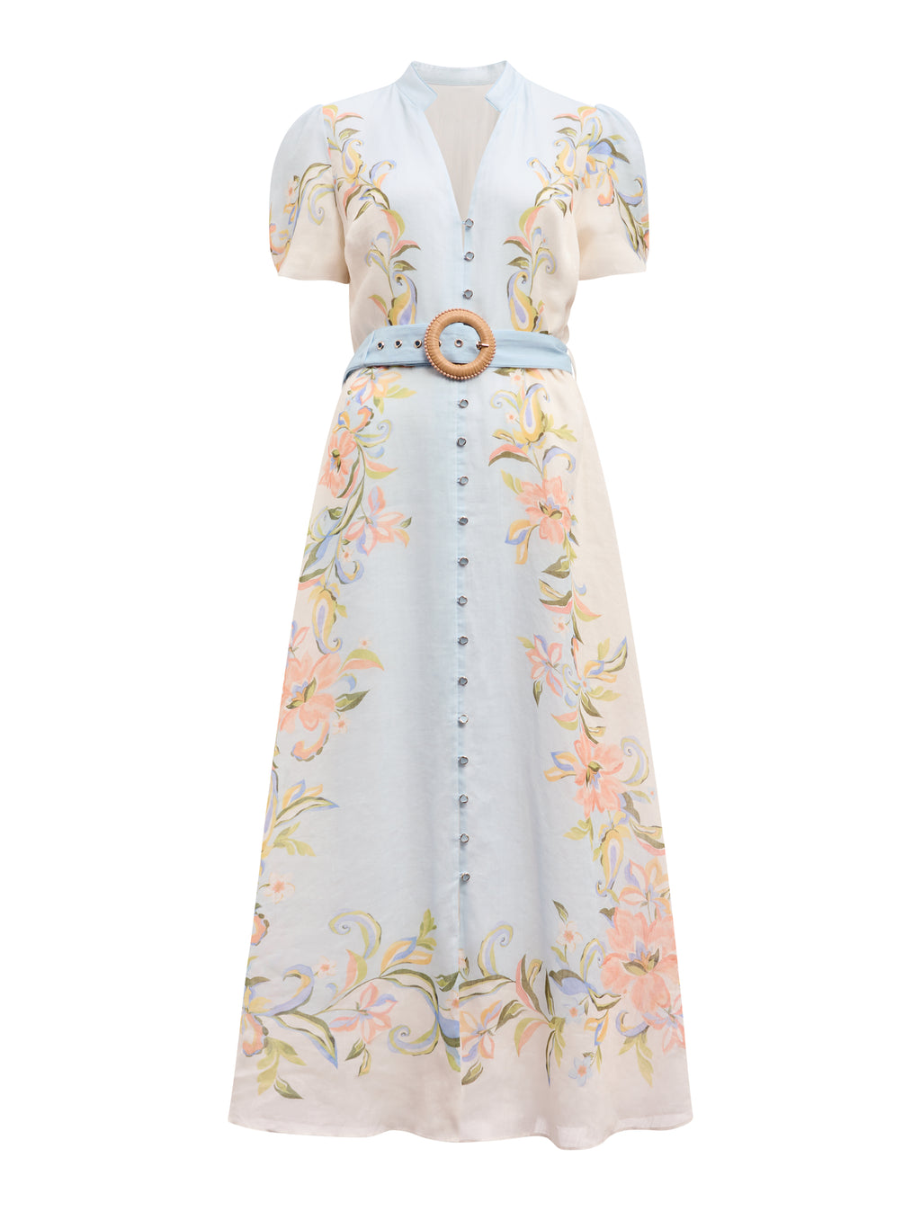 Briana Printed Shirt Dress