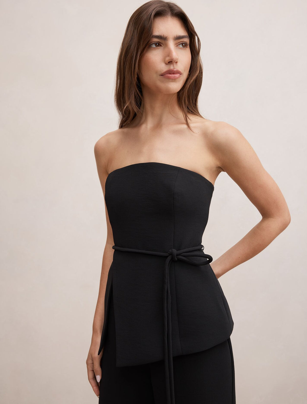 Kehlani Strapless Jumpsuit