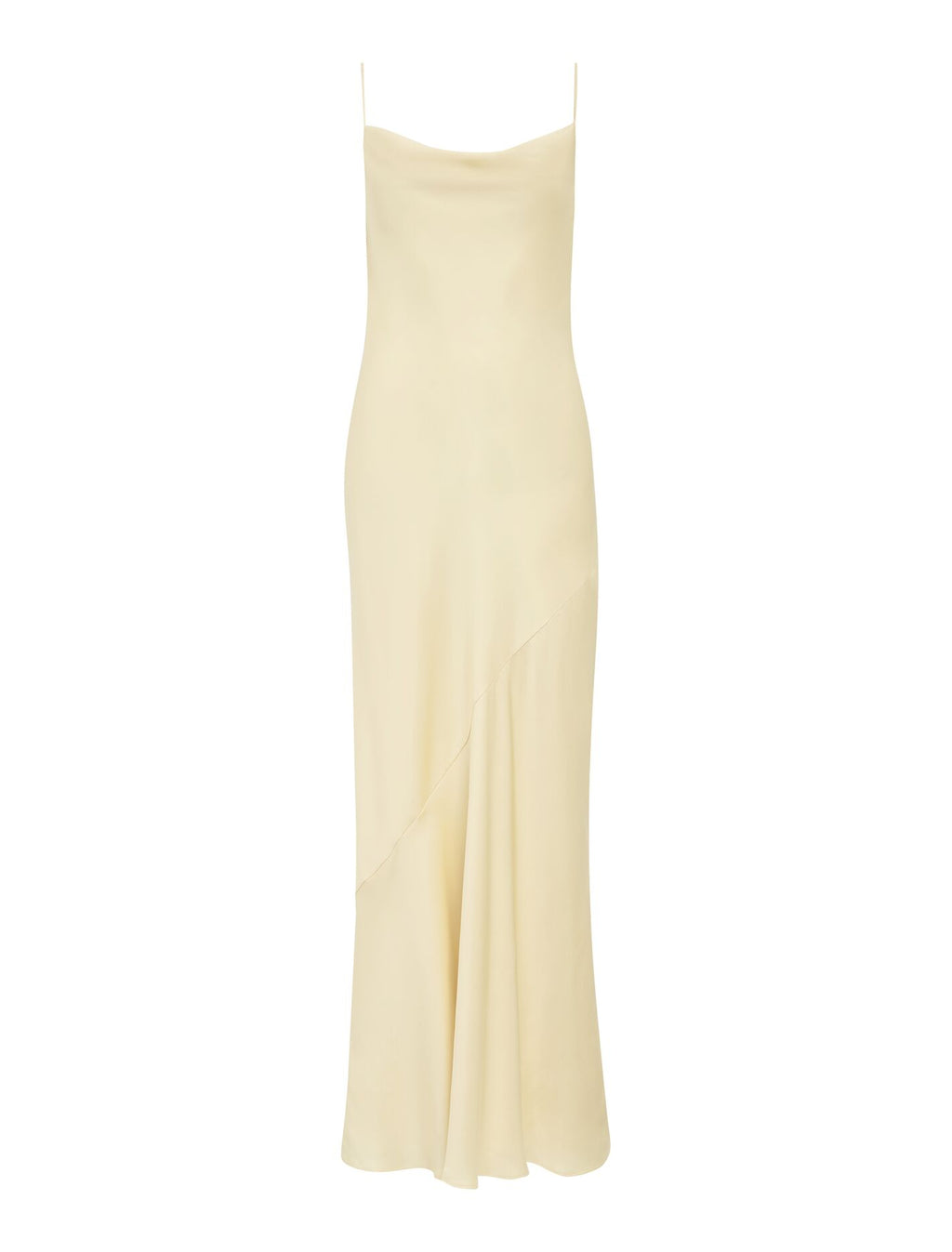 Amery 3D Floral Satin Maxi