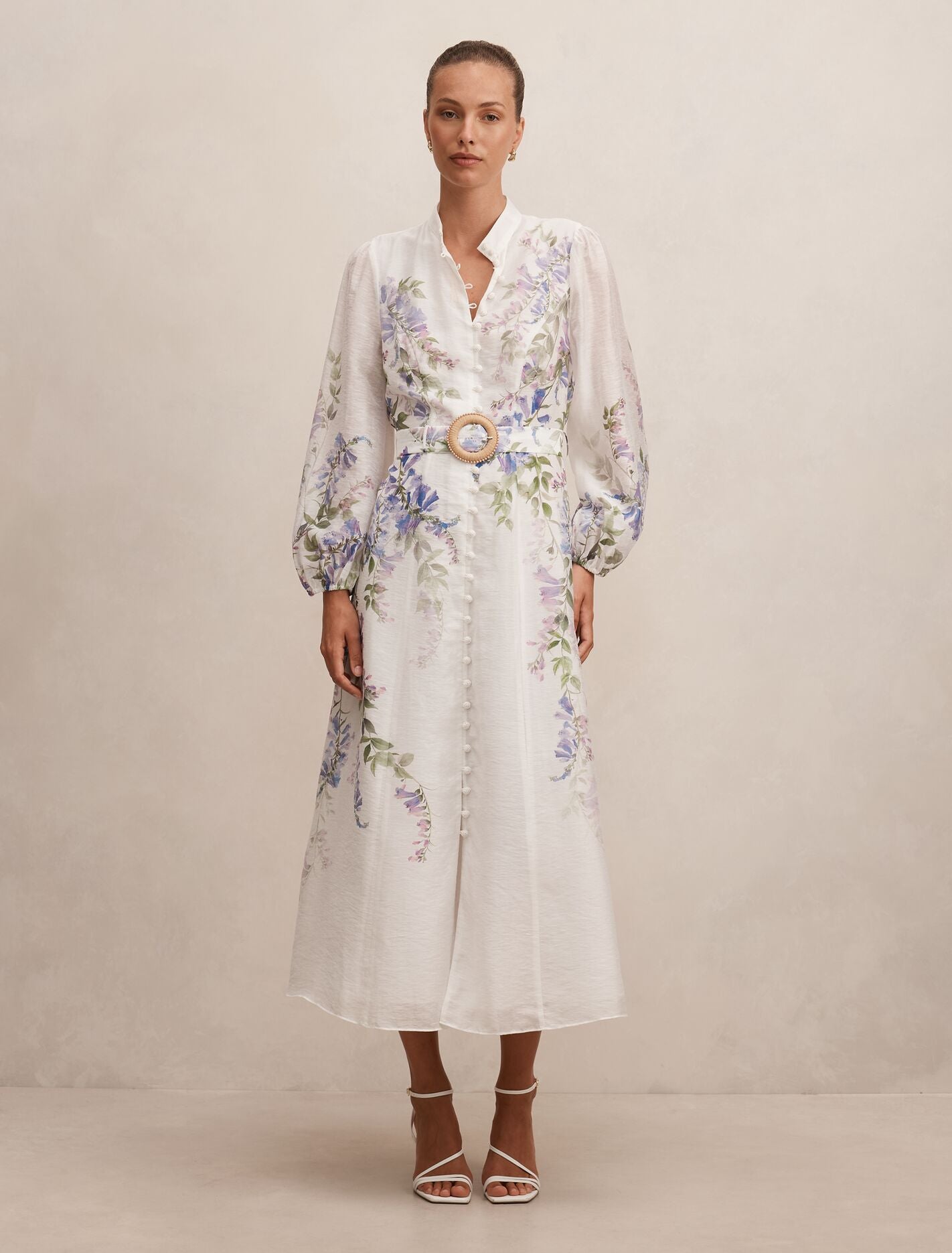 Sheridan Placement Print Midi