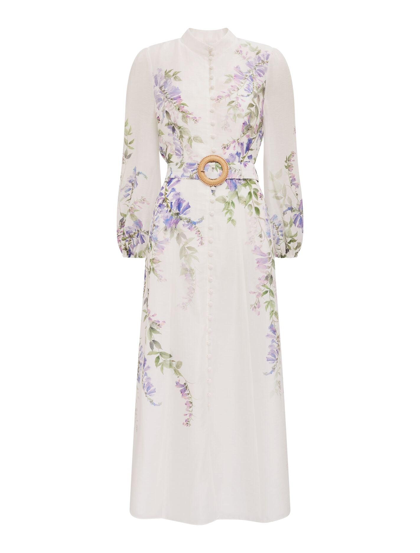 Sheridan Placement Print Midi Dress