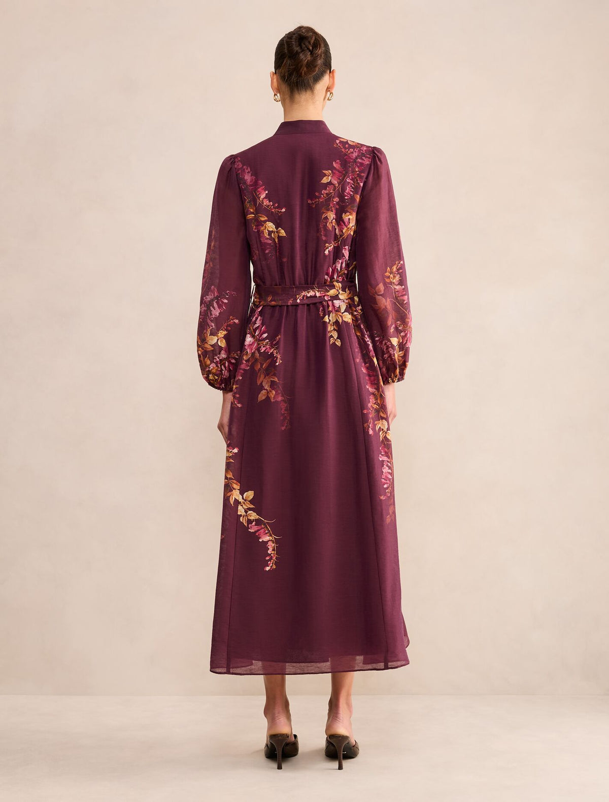 Sheridan Placement Print Midi Dress