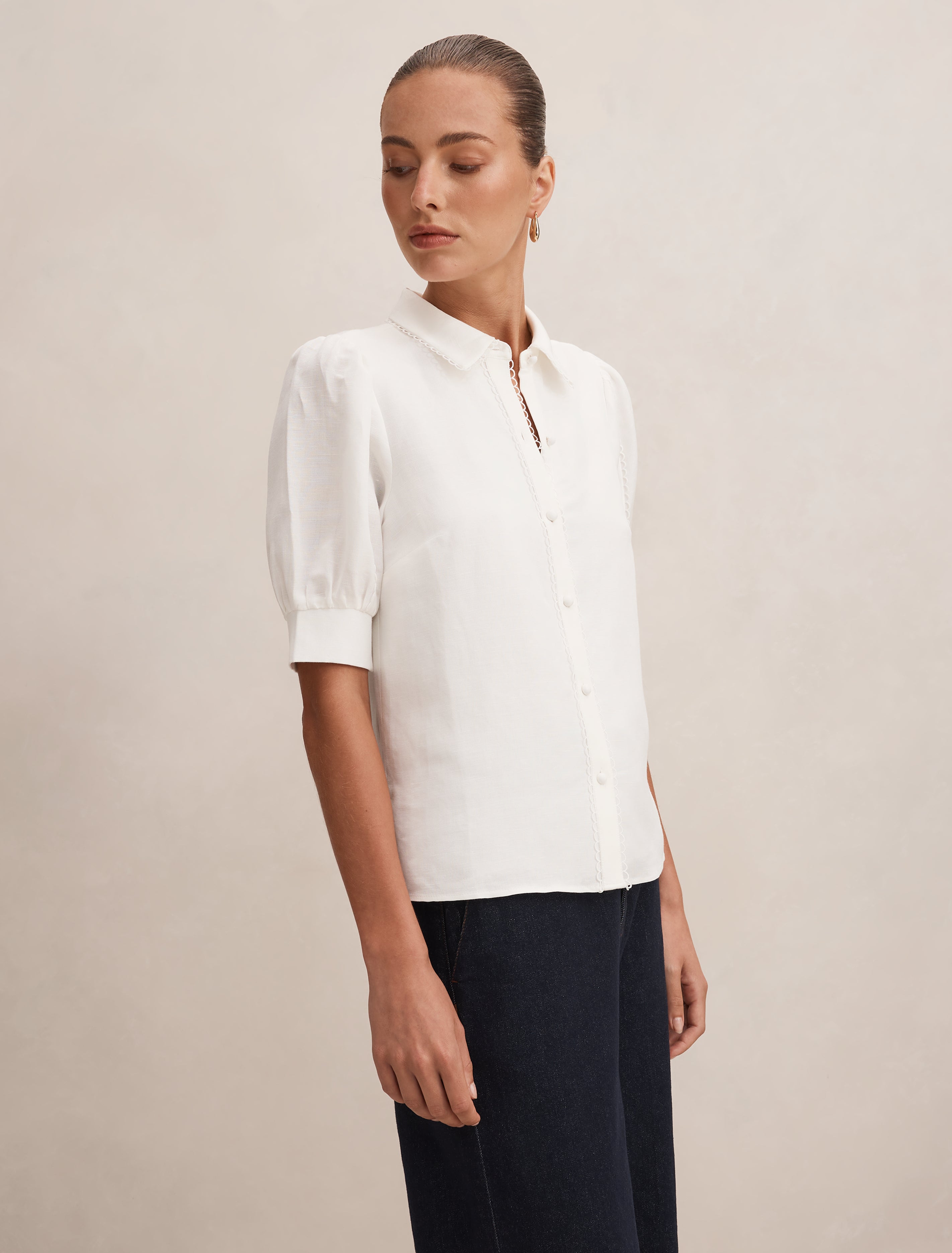 Finley Trim Detail Blouse