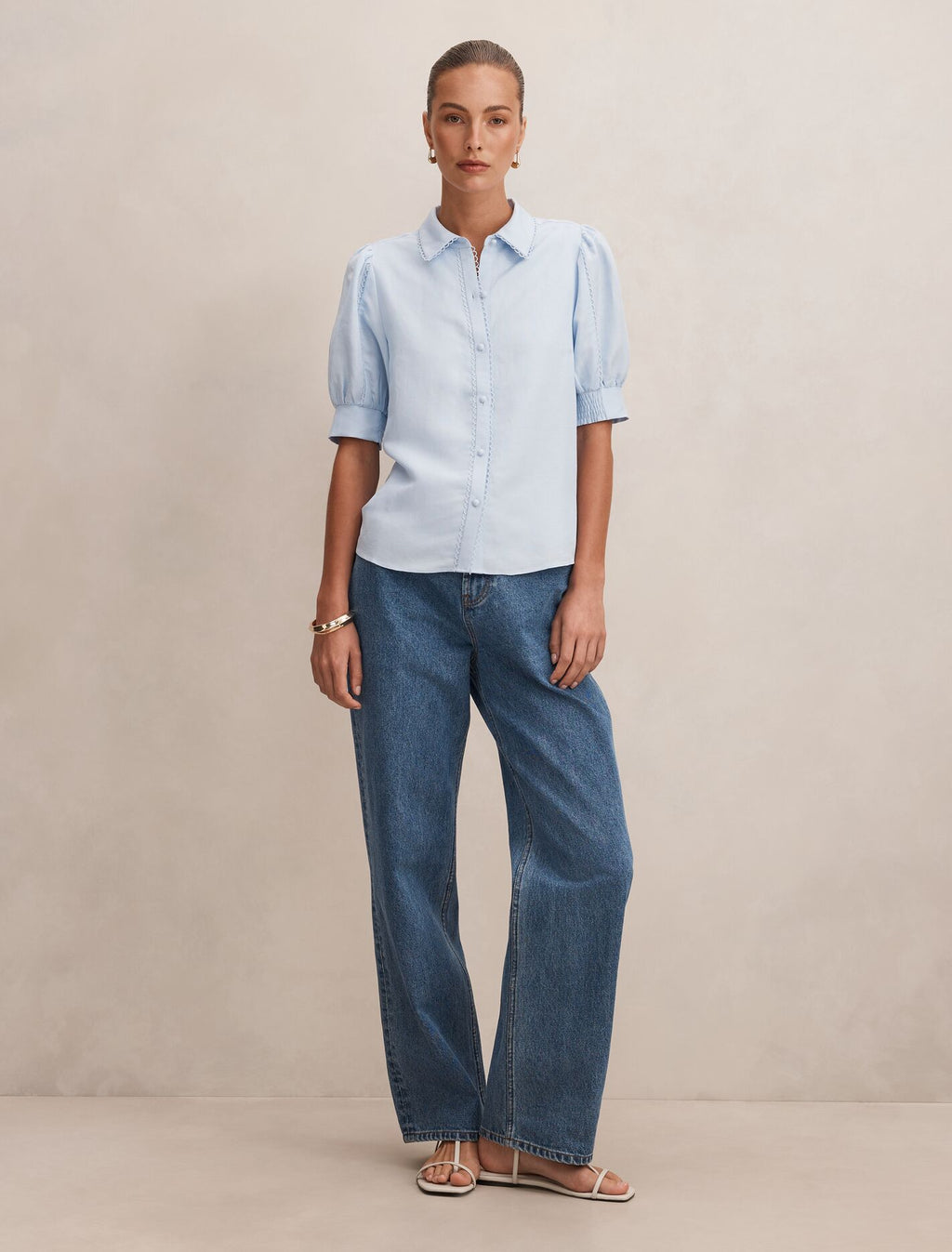 Finley Trim Detail Blouse