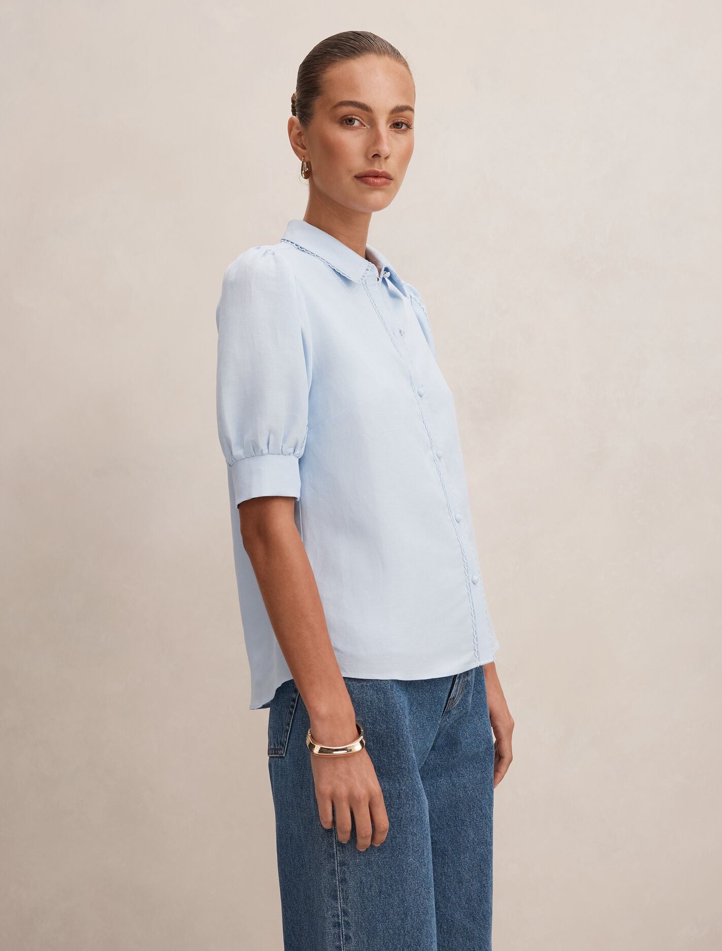 Finley Trim Detail Blouse
